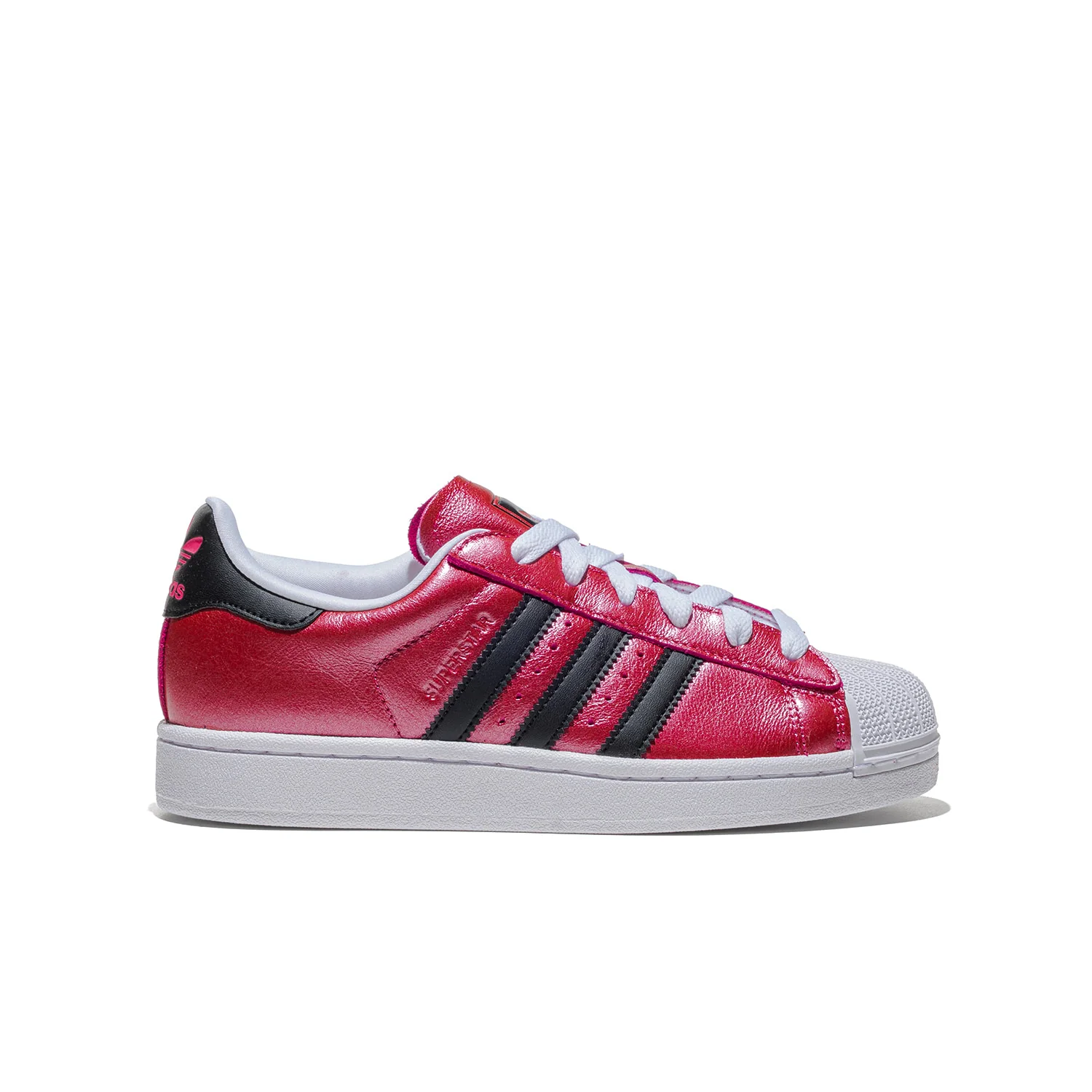 Adidas Originals Superstar II J Pink Fusion/Core Black/White