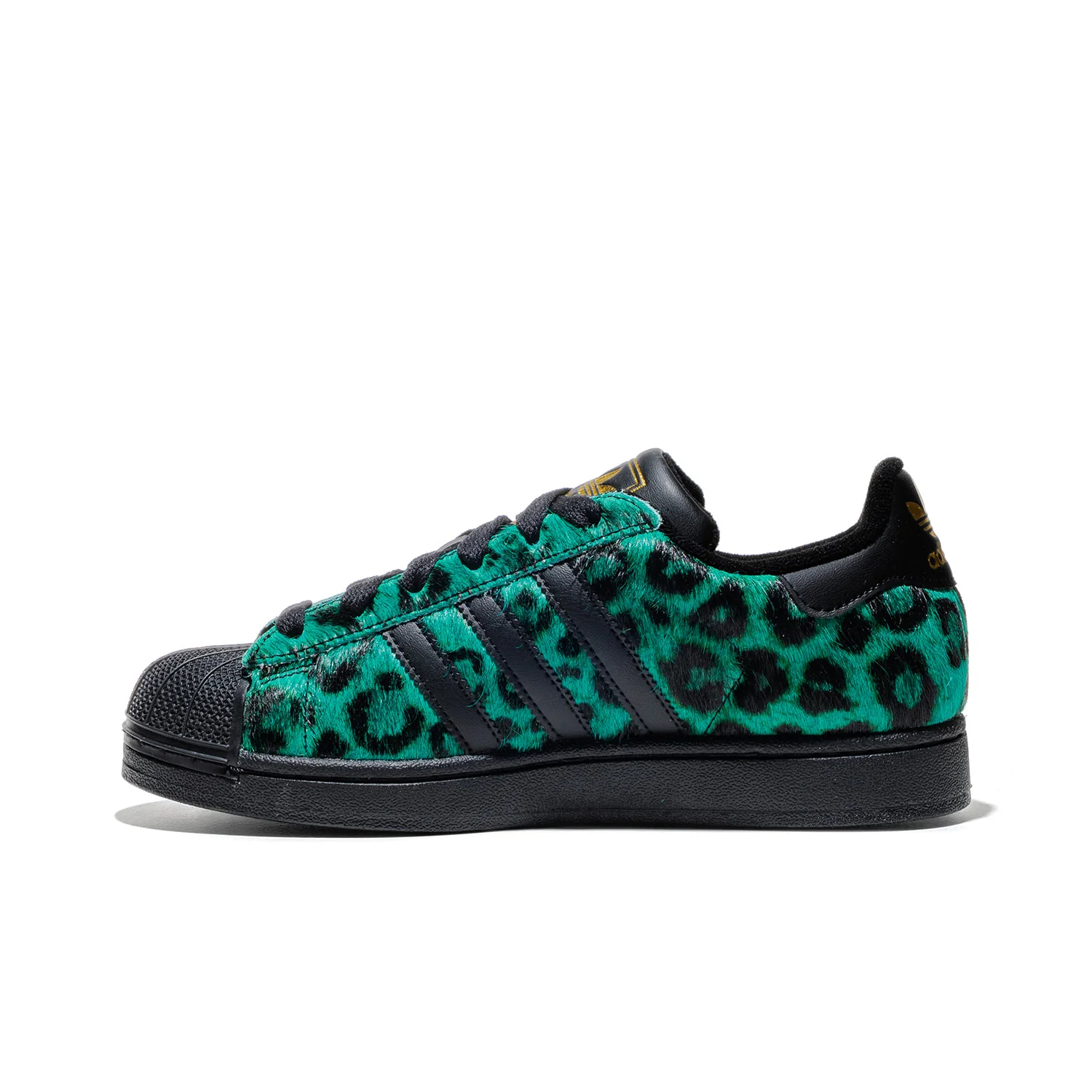 Adidas Originals Superstar II W Semi Screaming Green/Black - Image 2