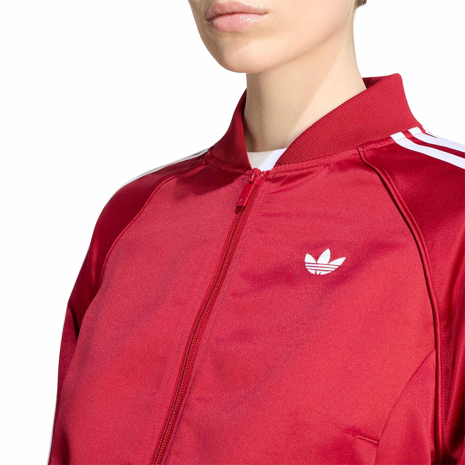 Adidas Originals Superstar Jacket Team Victory Red/White - Image 4