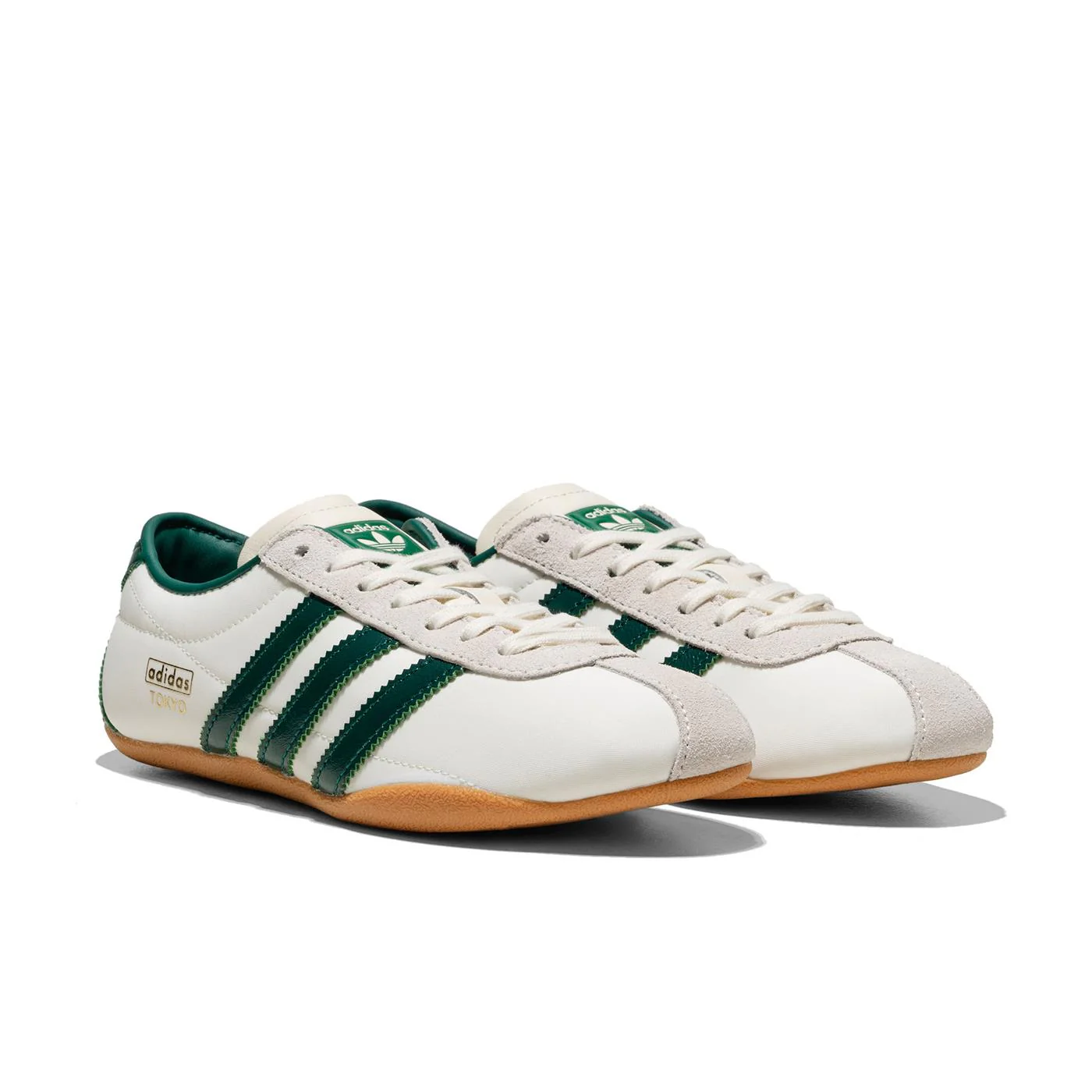 Adidas Originals Tokyo W Off White/Collegiate Green/Gold - Image 2