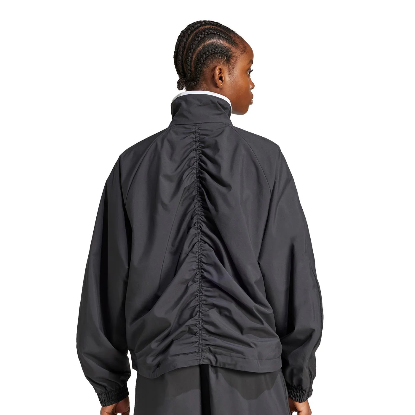 Adidas Originals Woven TT Zip Black - Image 2
