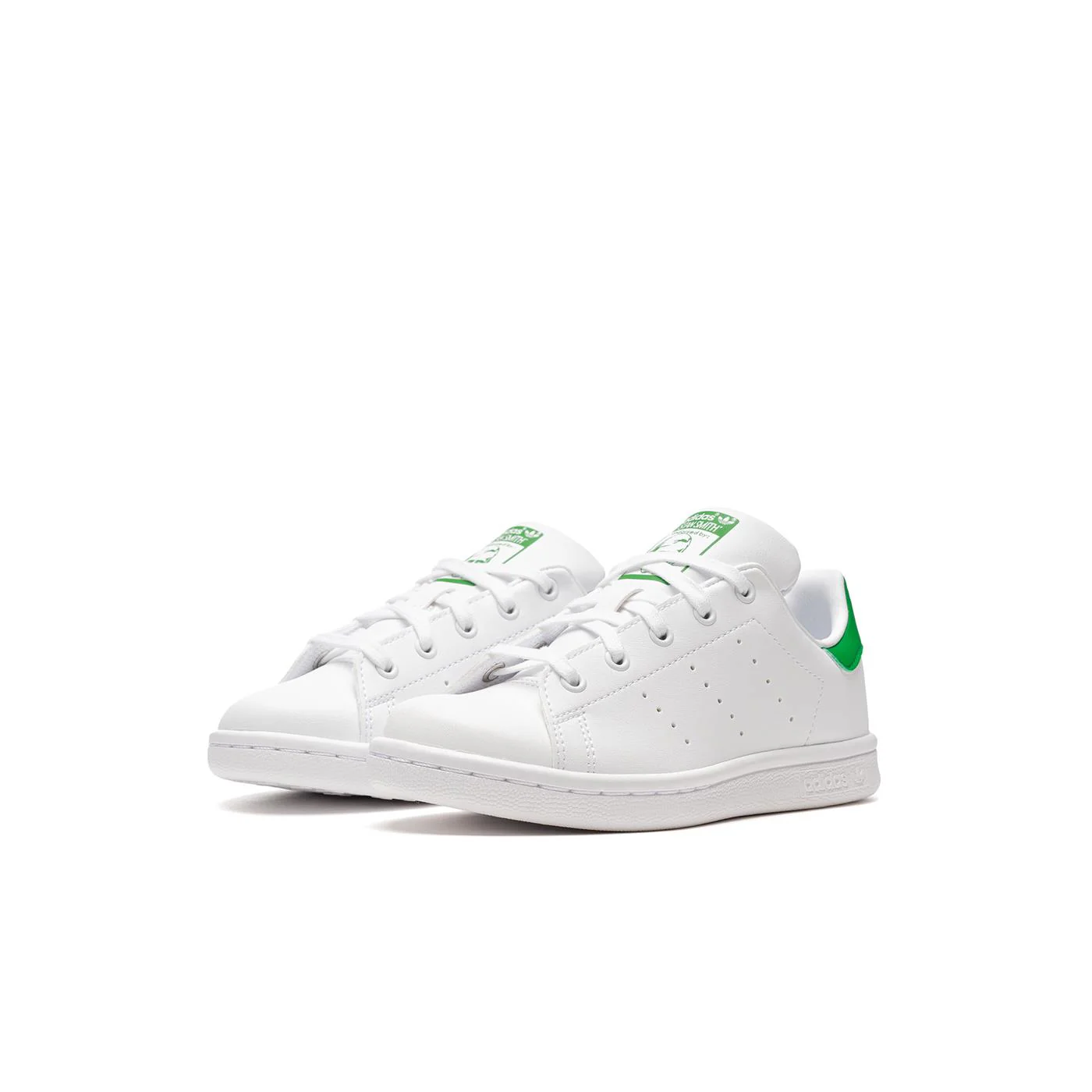 Adidas Stan Smith C Cloud White/Cloud White/Green - Image 3