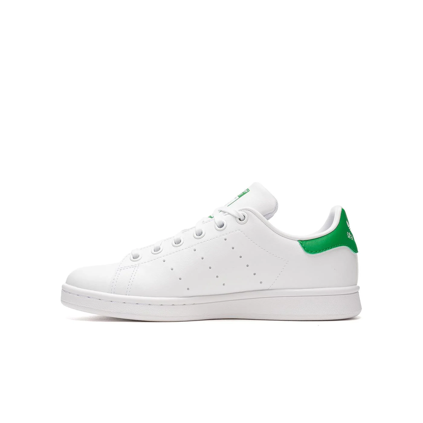 Adidas Stan Smith J Cloud White/Cloud White/Green - Image 2