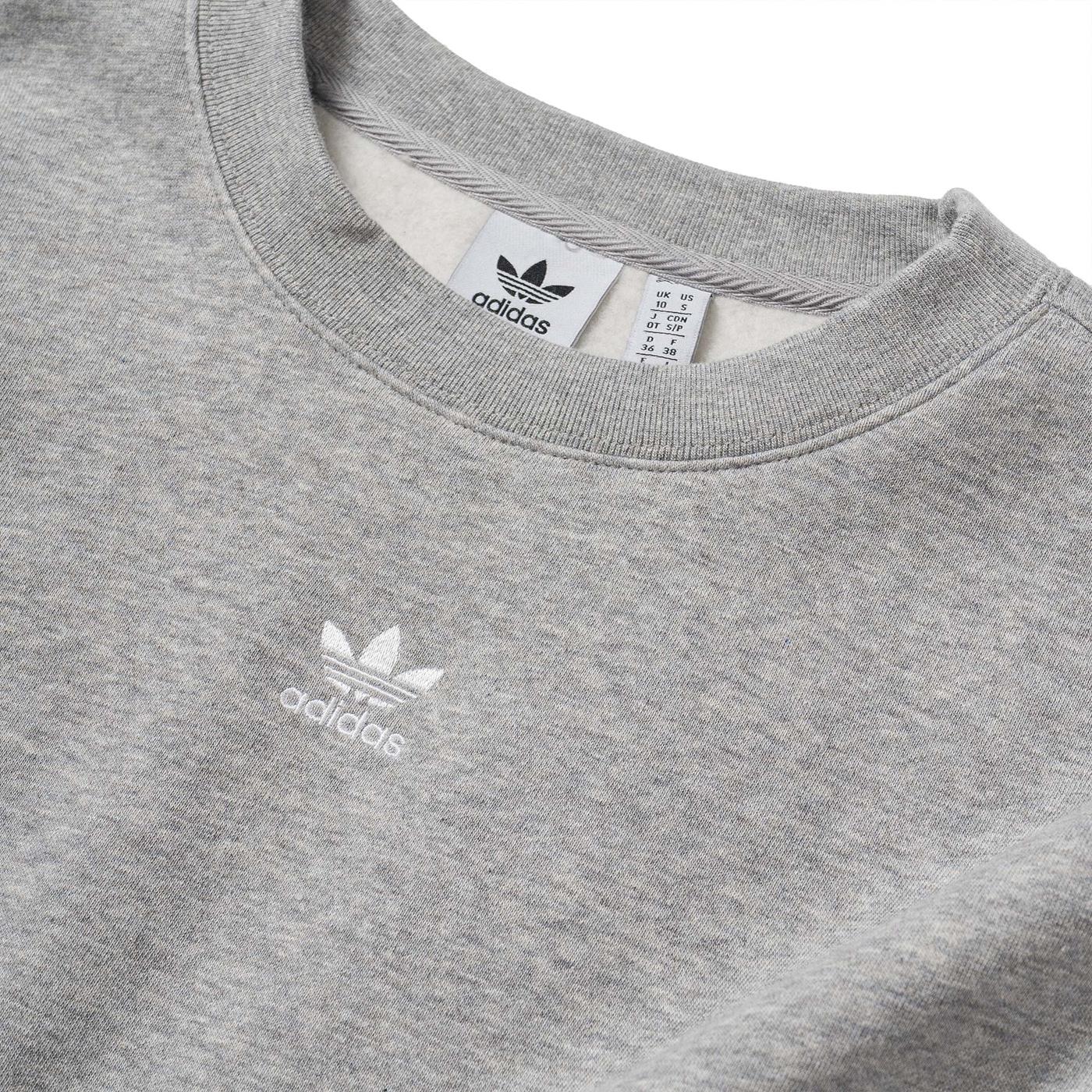 Adidas Sweatshirt Medium Grey Heather - Image 3