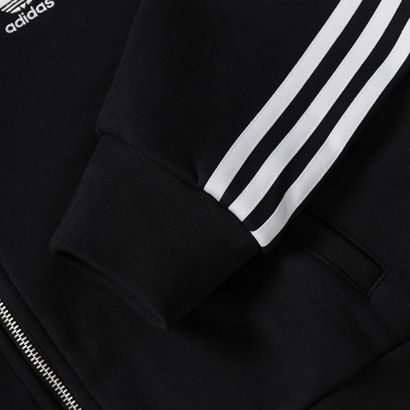 Adidas Zip Hoodie Black - Image 5