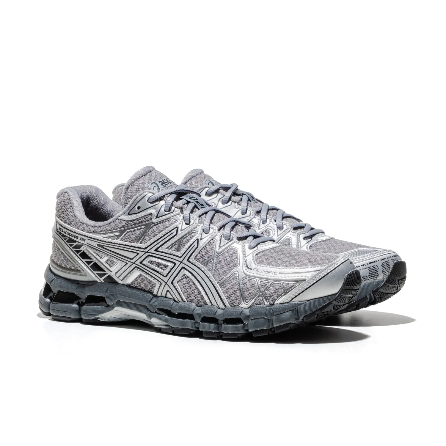 Asics Gel-Kayano 20 Gravel/Pure Silver - Image 3
