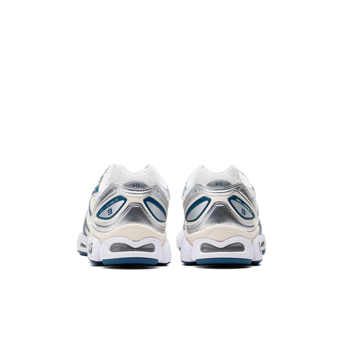 Asics Gel-Nimbus 9 White/Light Indigo - Image 4