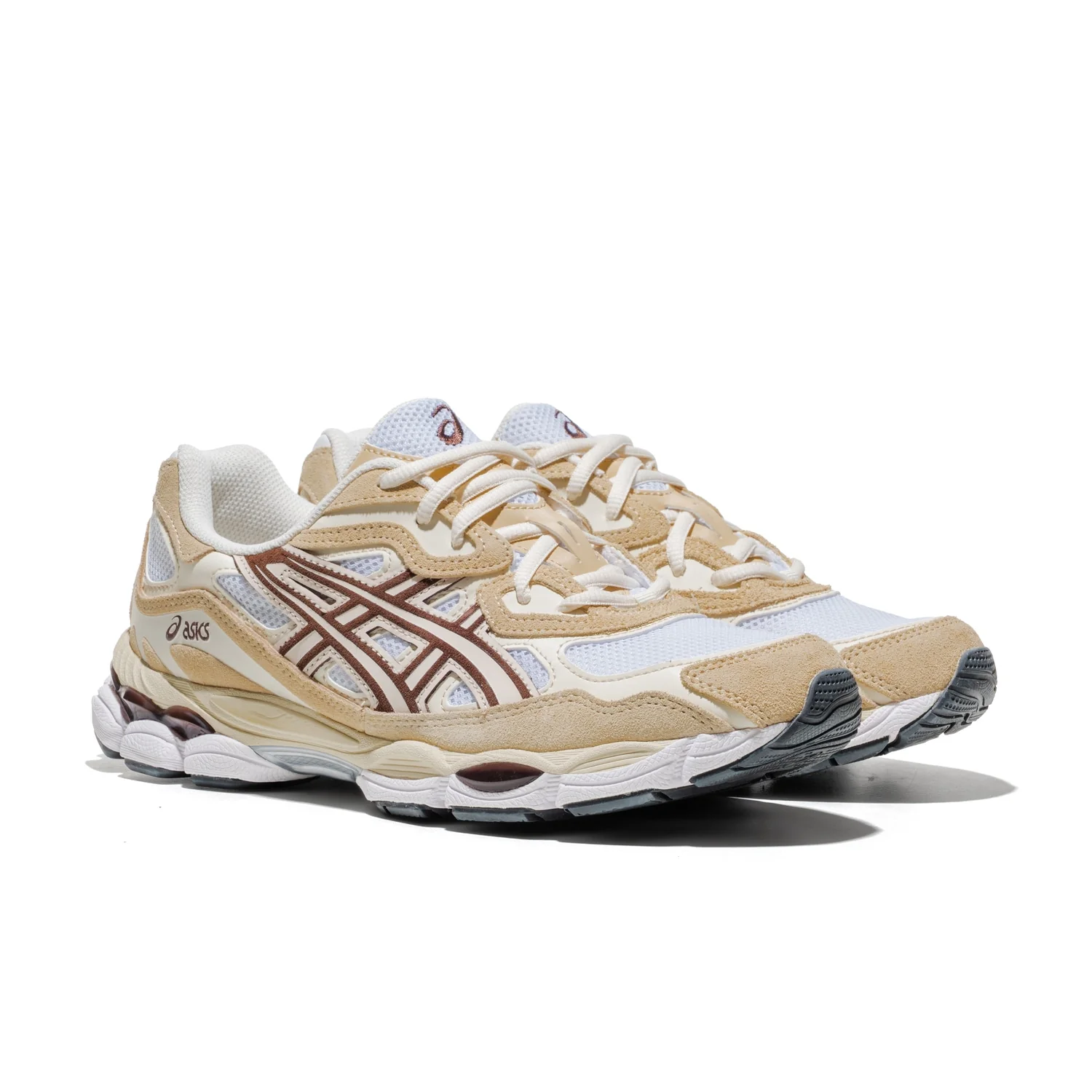 Asics Gel-NYC White/Roasted Coffee - Image 3