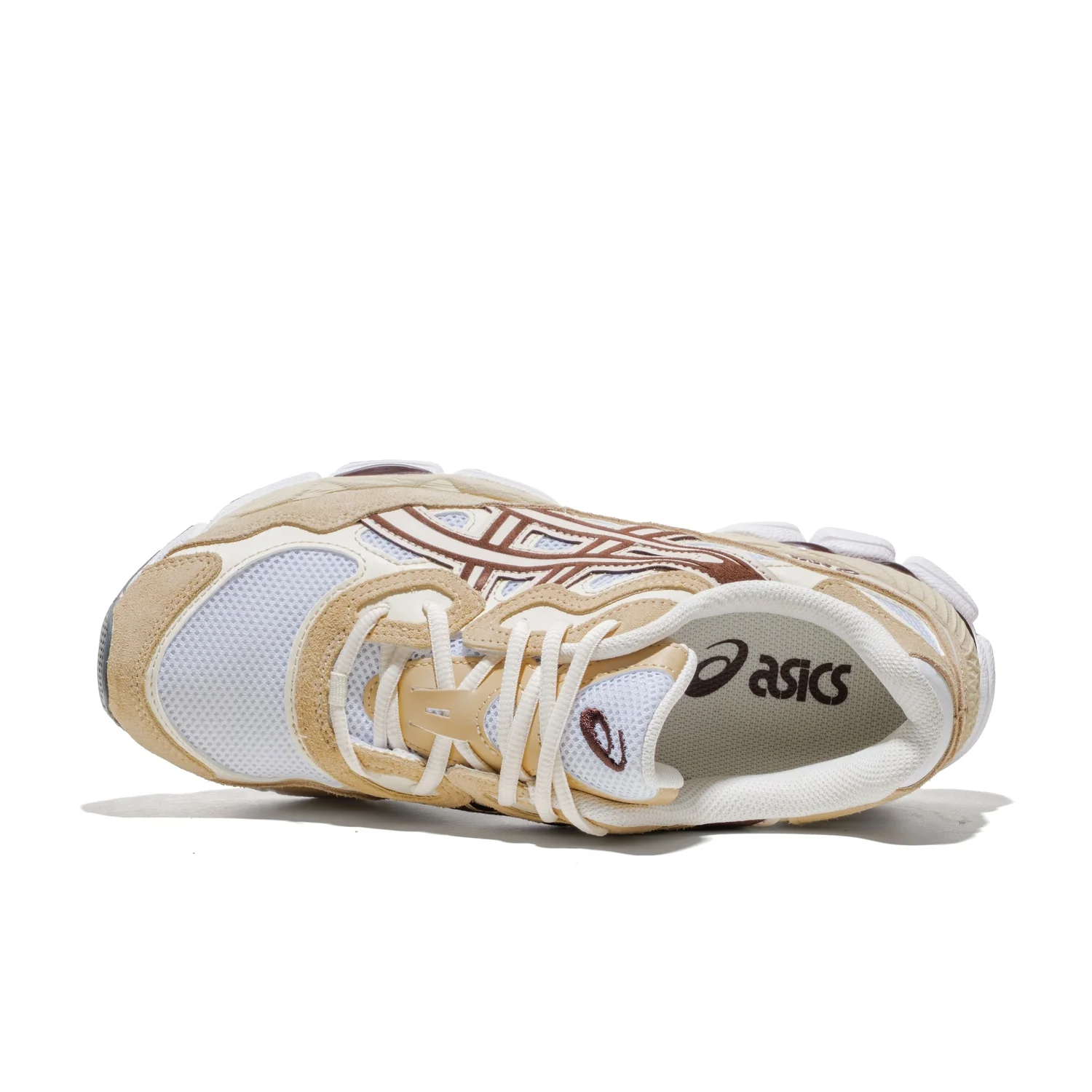 Asics Gel-NYC White/Roasted Coffee - Image 5