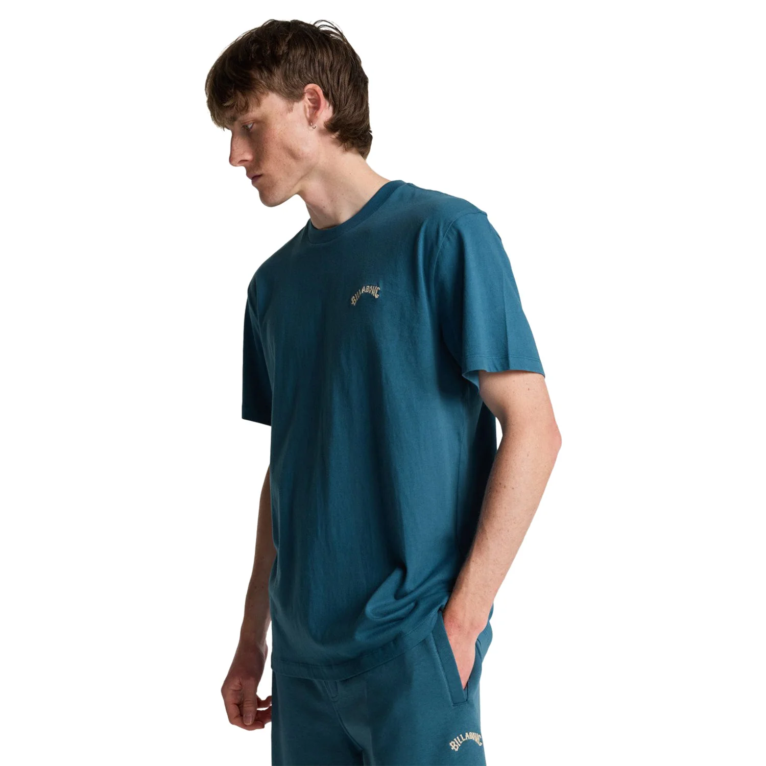 Billabong Arch Crew T-Shirt Real Teal - Image 4