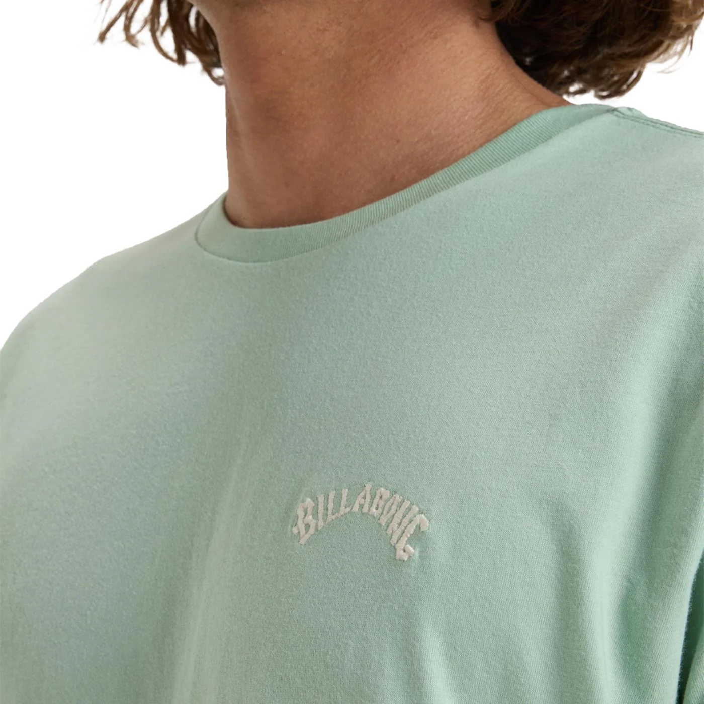 Billabong Arch Crew T-Shirt Seafoam - Image 3