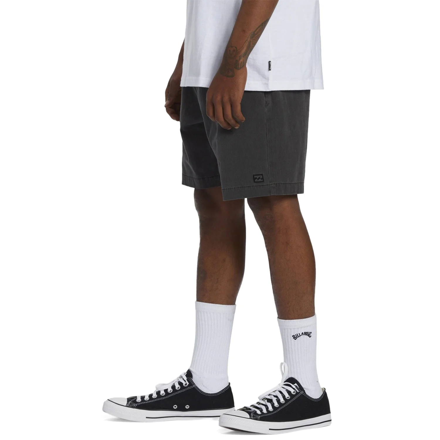 Billabong Crossfire Wave Washed Short Washed Black - Image 3