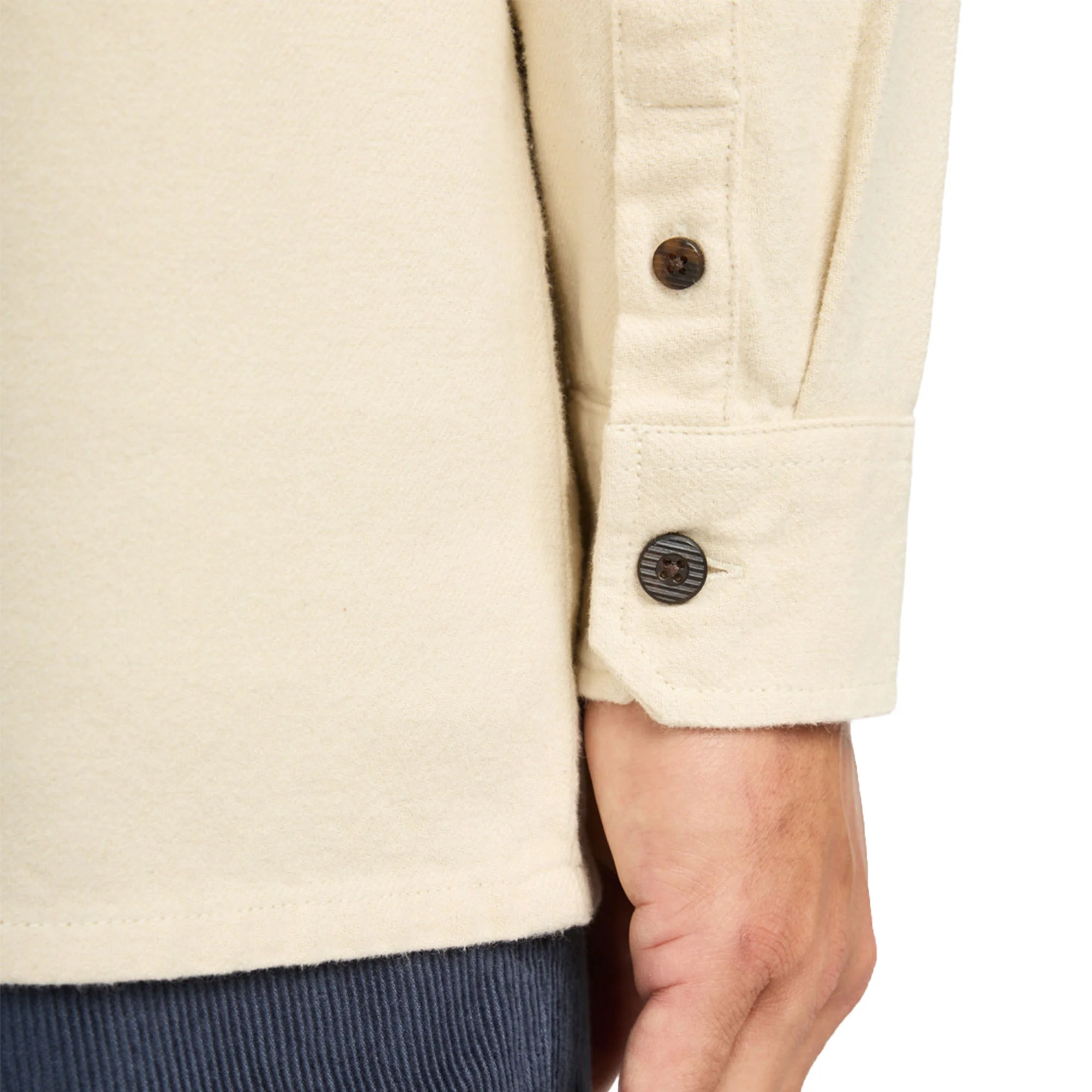Billabong Del Mar Flannel LS Shirt Sand - Image 4