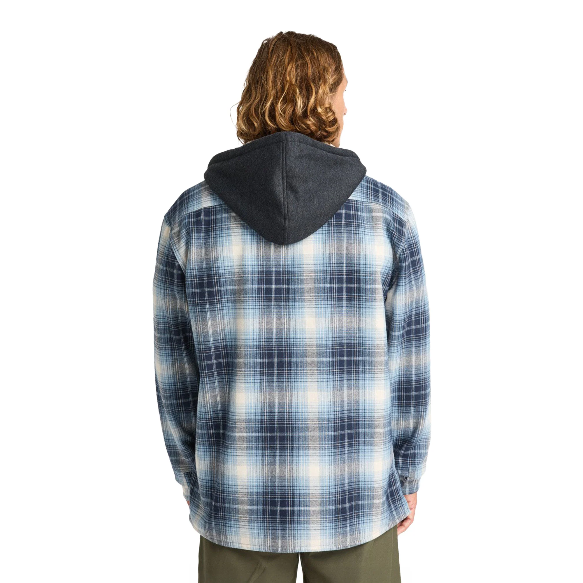 Billabong Furnace Bonded Flannel Overshirt Chino - Image 2