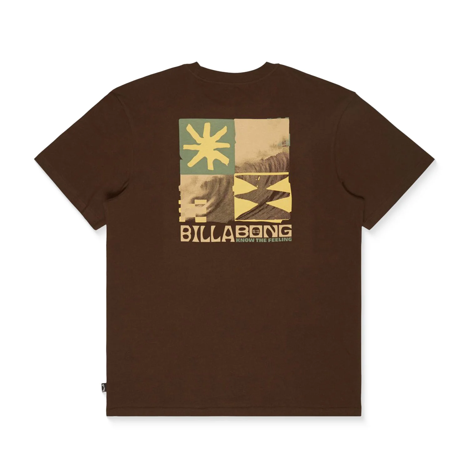 Billabong Good Times T-Shirt Dark Brown - Image 2