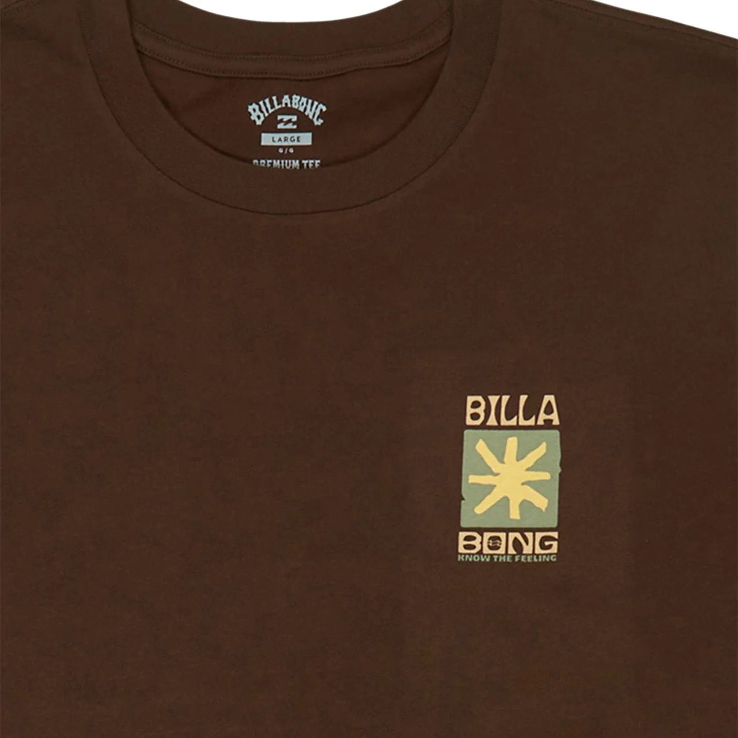 Billabong Good Times T-Shirt Dark Brown - Image 3