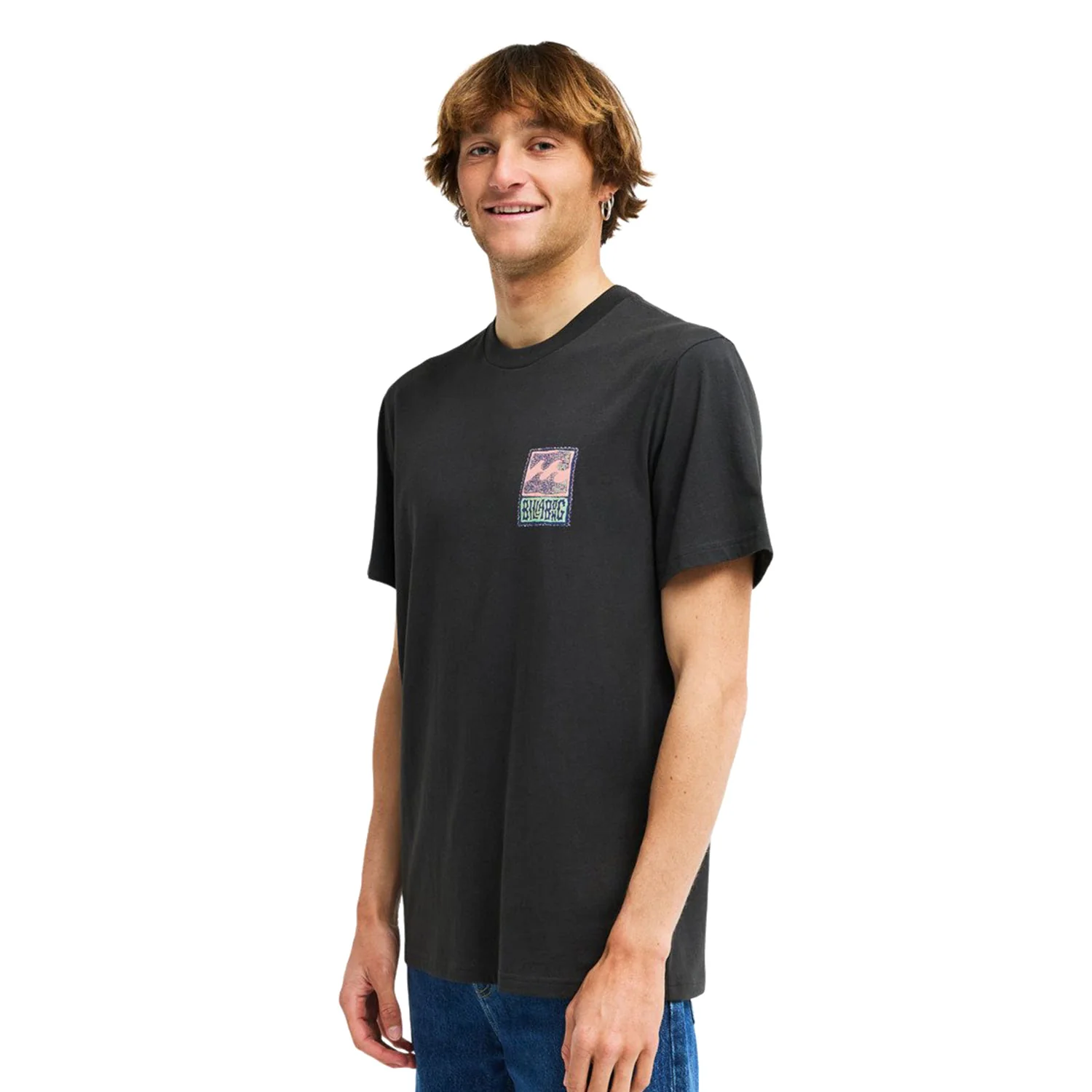 Billabong Stamp T-Shirt Washed Black - Image 2