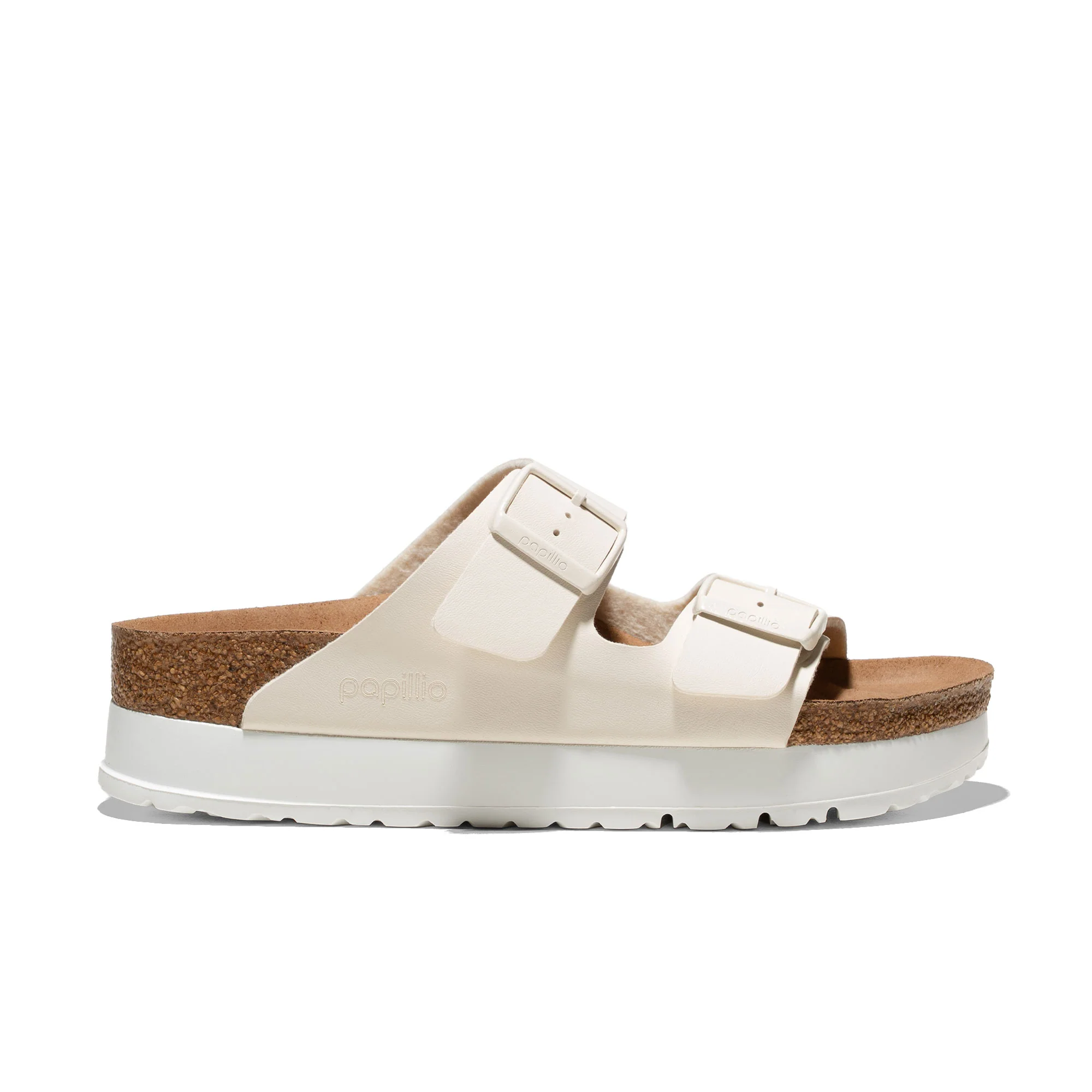 Birkenstock Arizona Flex Platform BF Eggshell Vegan