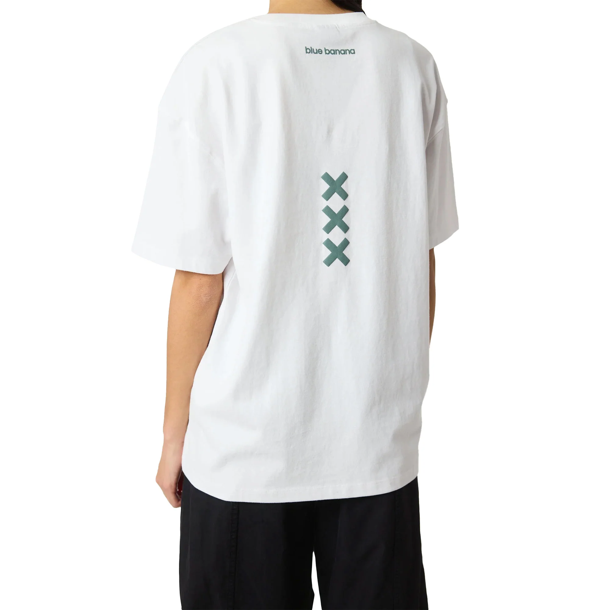 Blue Banana Bonfire Tee White - Image 4