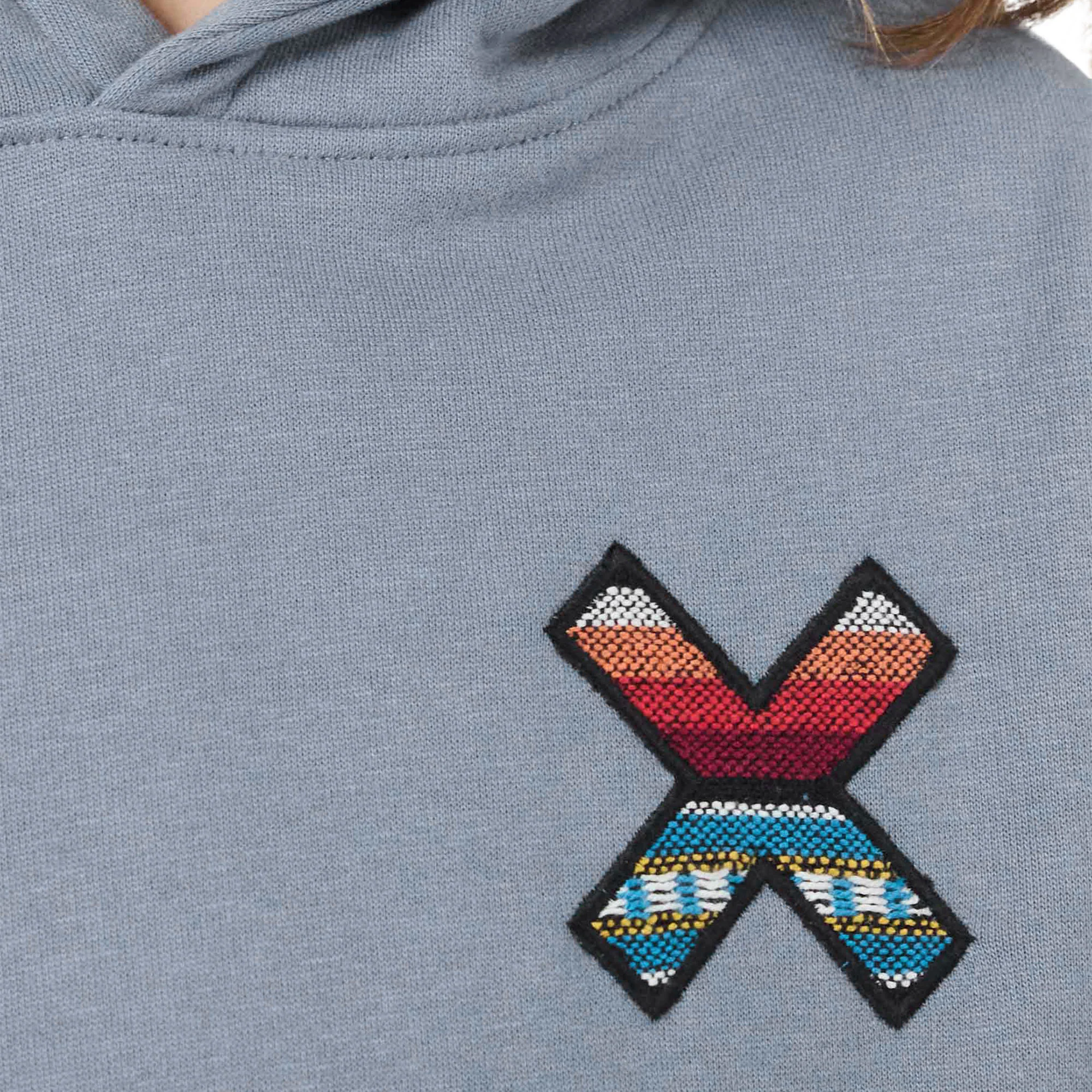 Blue Banana Classic Kids Hoodie Sky Blue - Image 3