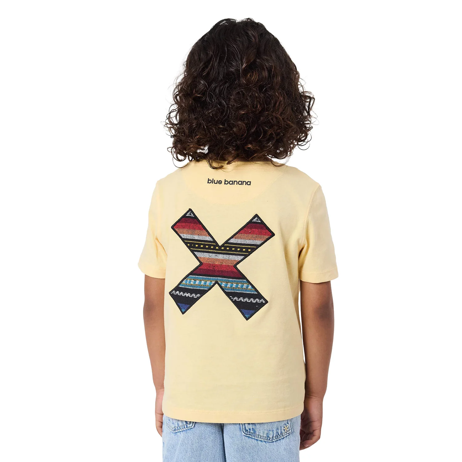 Blue Banana Classic Kids Tee Light Yellow - Image 2