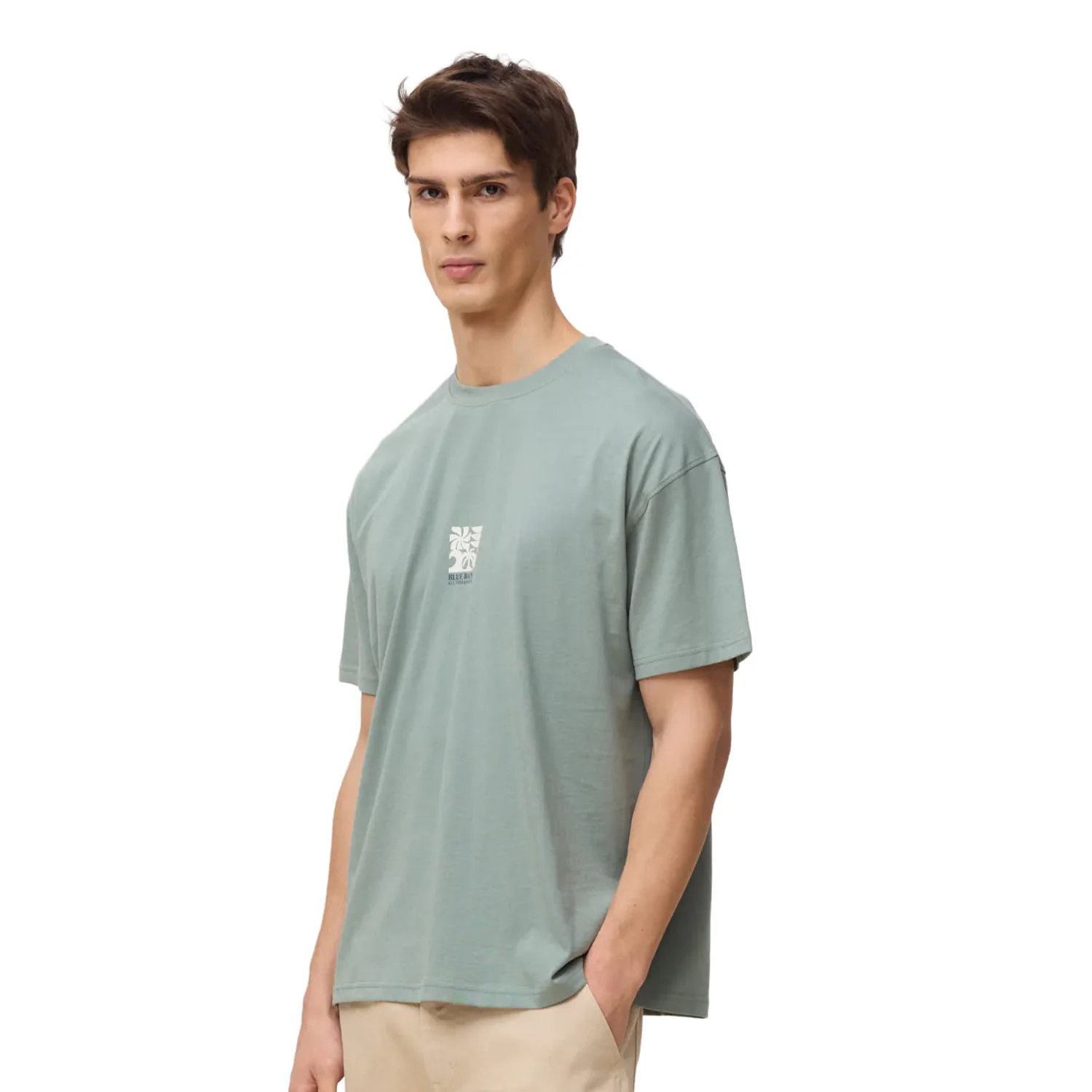 Blue Banana Glance Tee Sage - Image 3