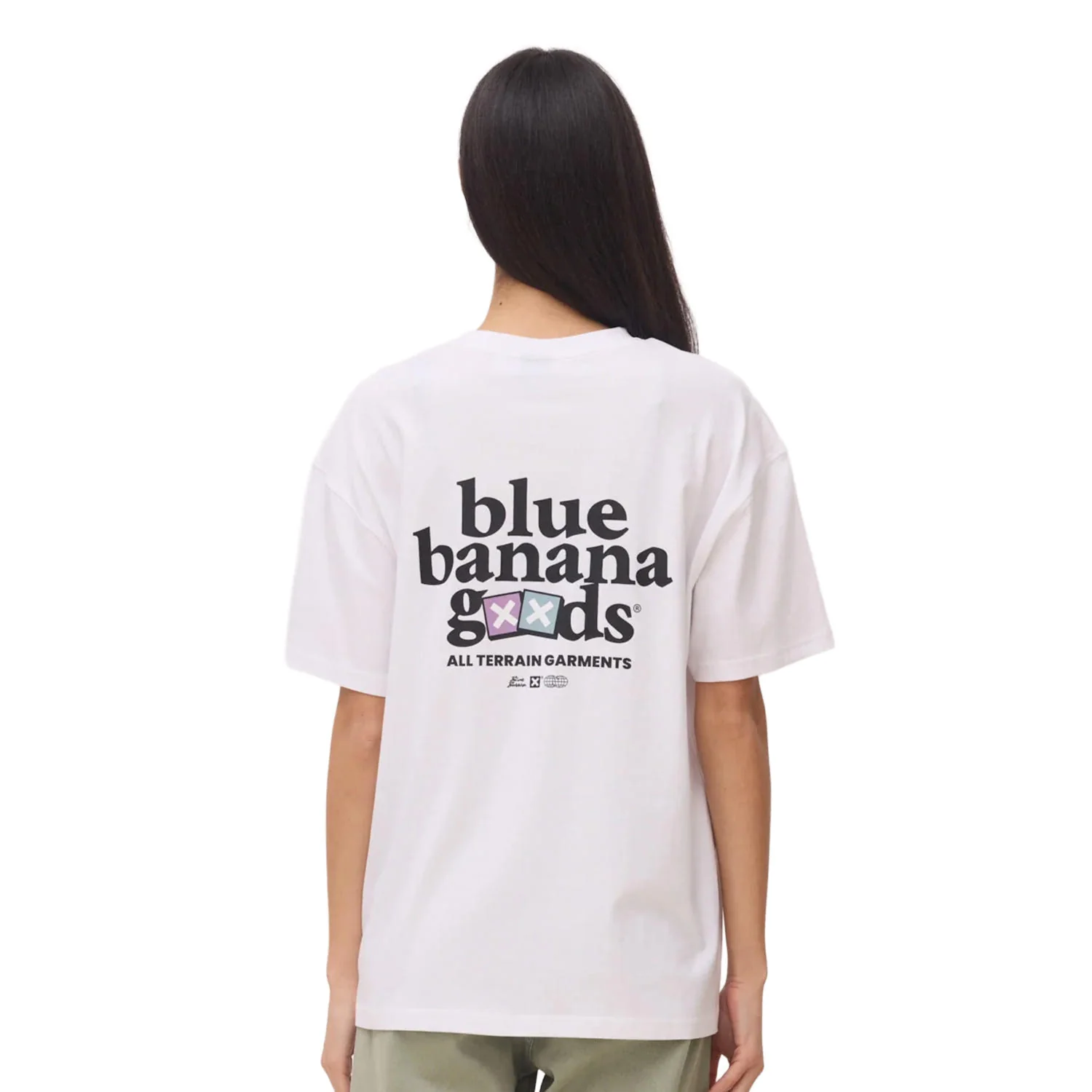 Blue Banana Goods Tee White - Image 4