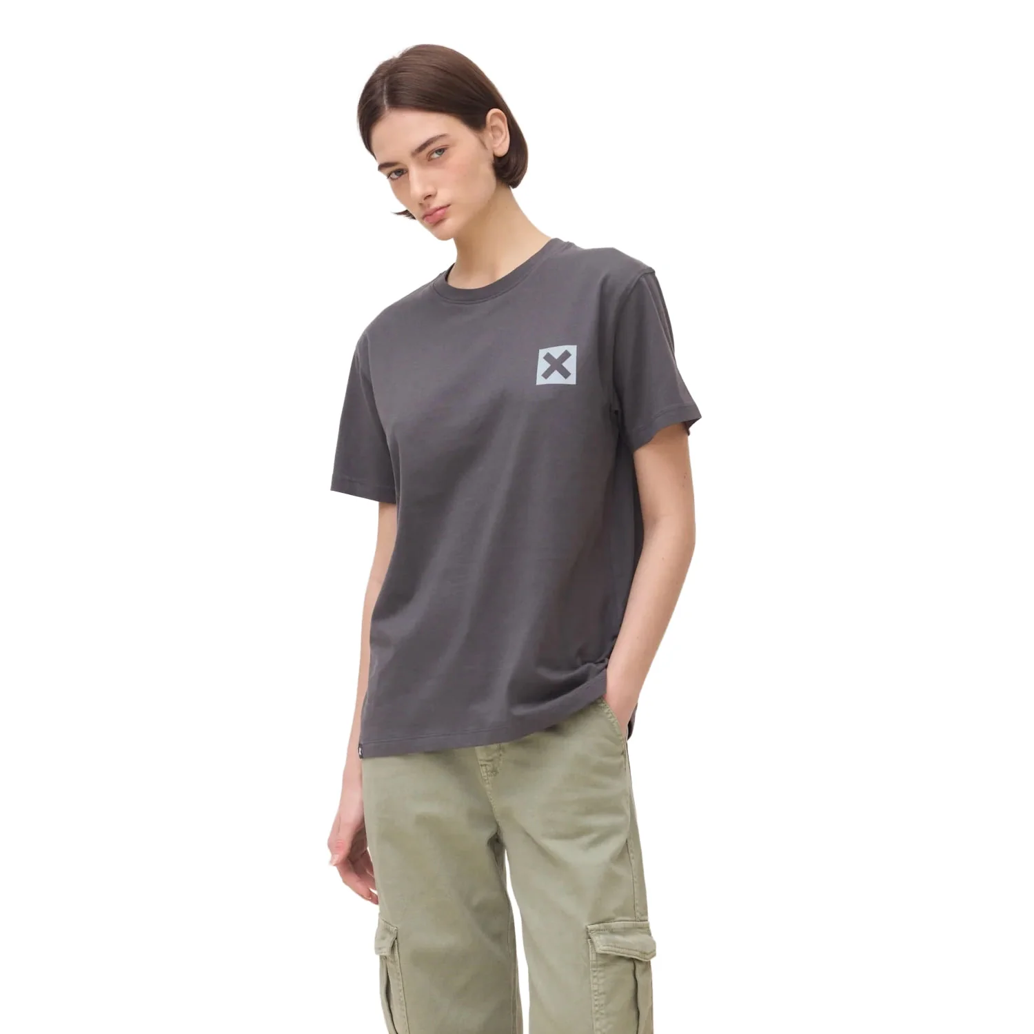 Blue Banana Nature Tee Anthracite