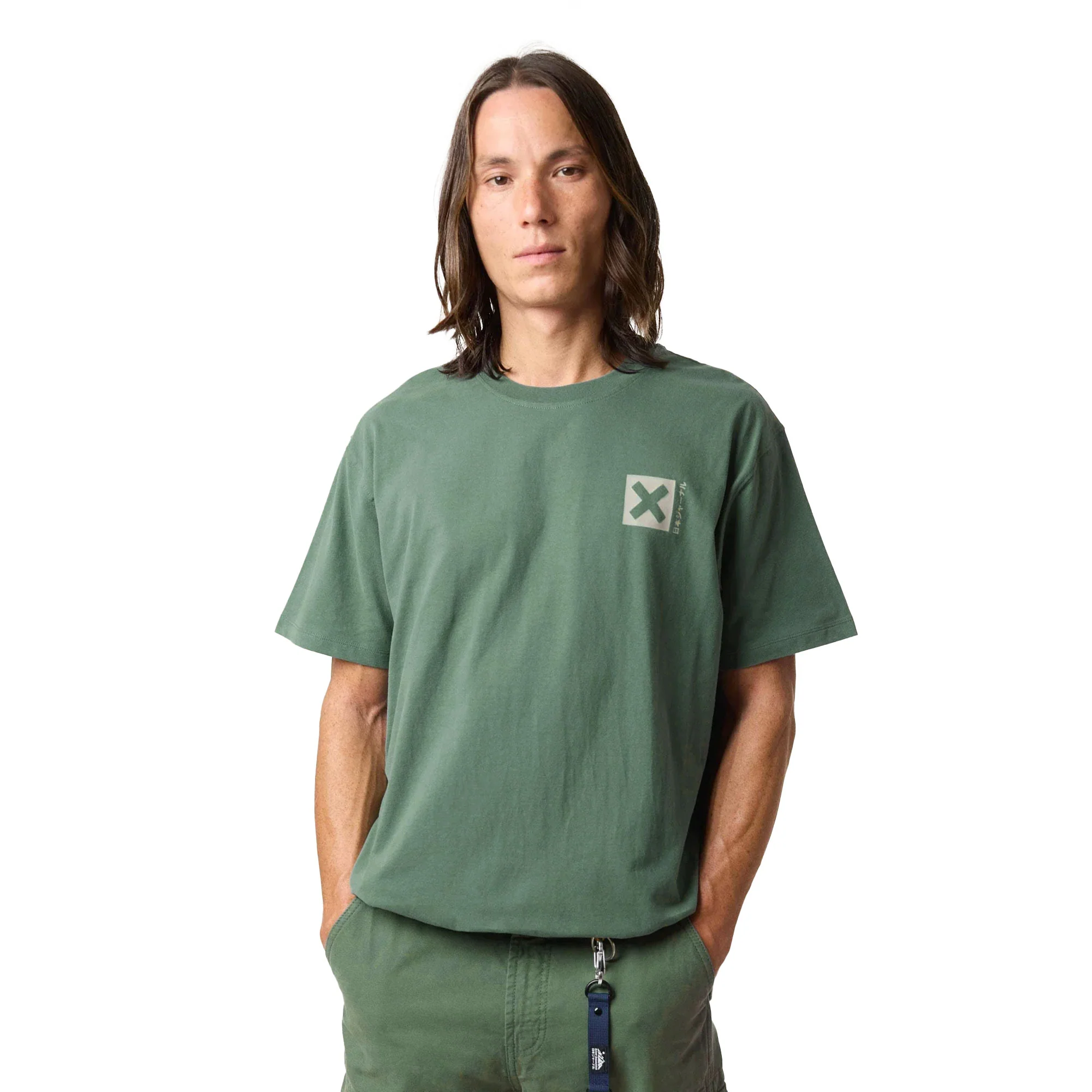Blue Banana Nature Tee Trekking Green
