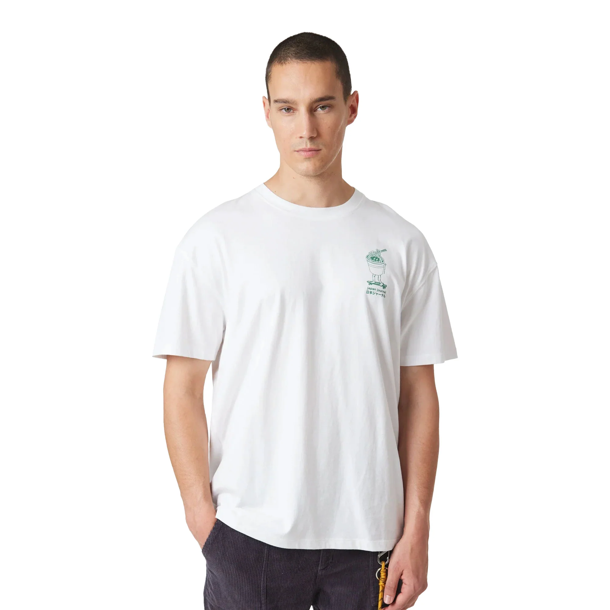 Blue Banana Ramen Tee White