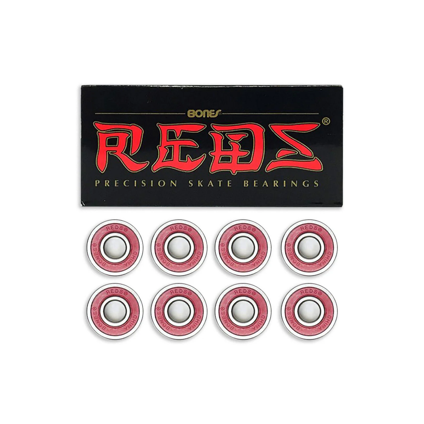 Bones Rolamentos Skate Reds - Image 2