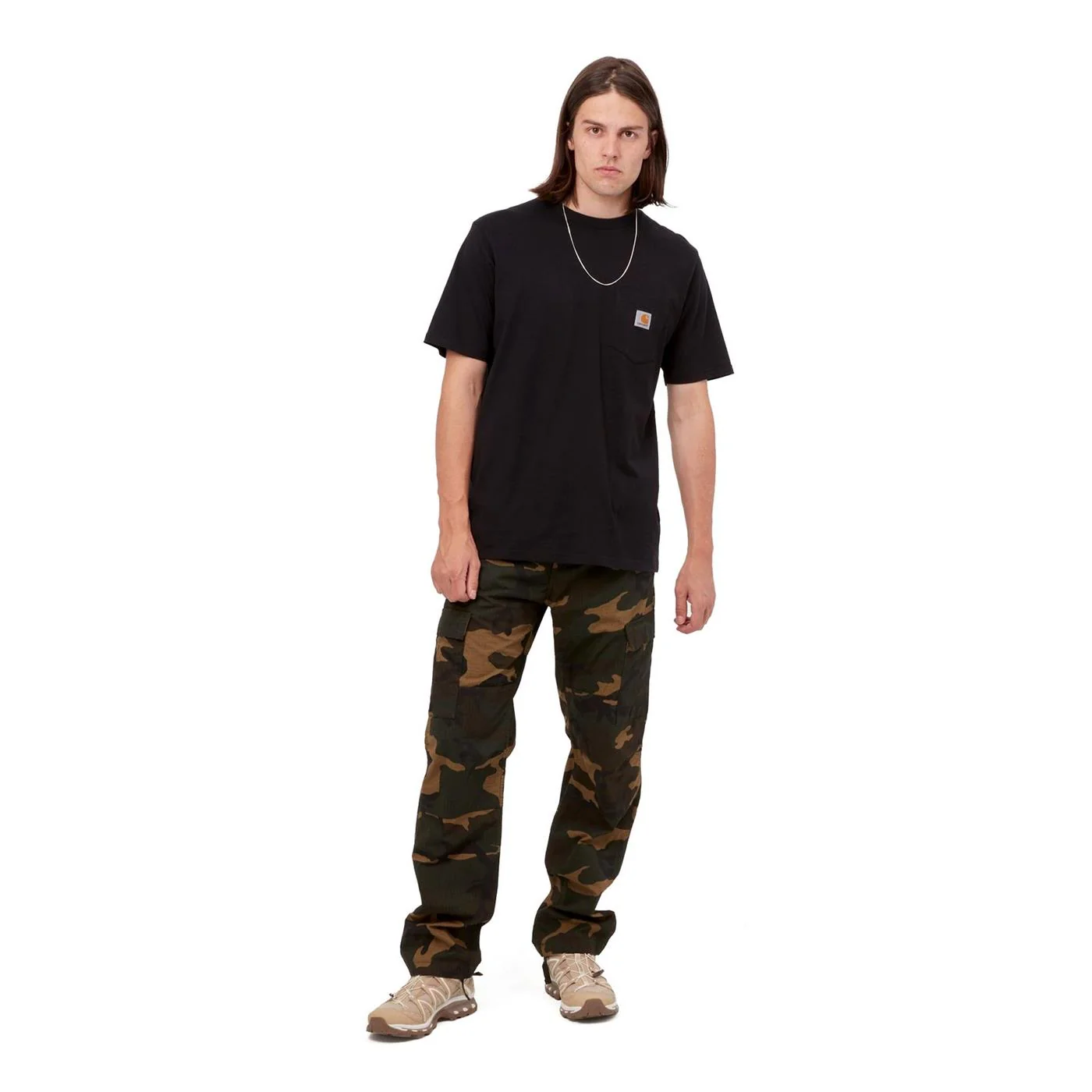 Carhartt S/S Pocket T-Shirt Black - Image 2