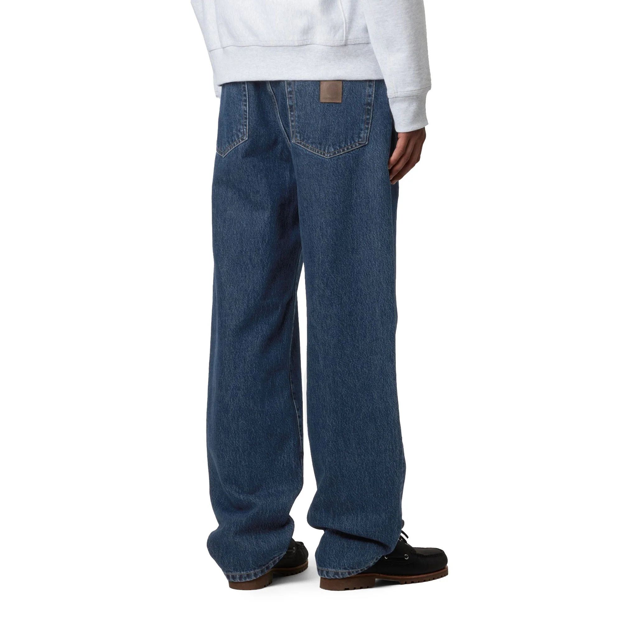 Carhartt WIP Aaron Pant Blue stone washed - Image 2
