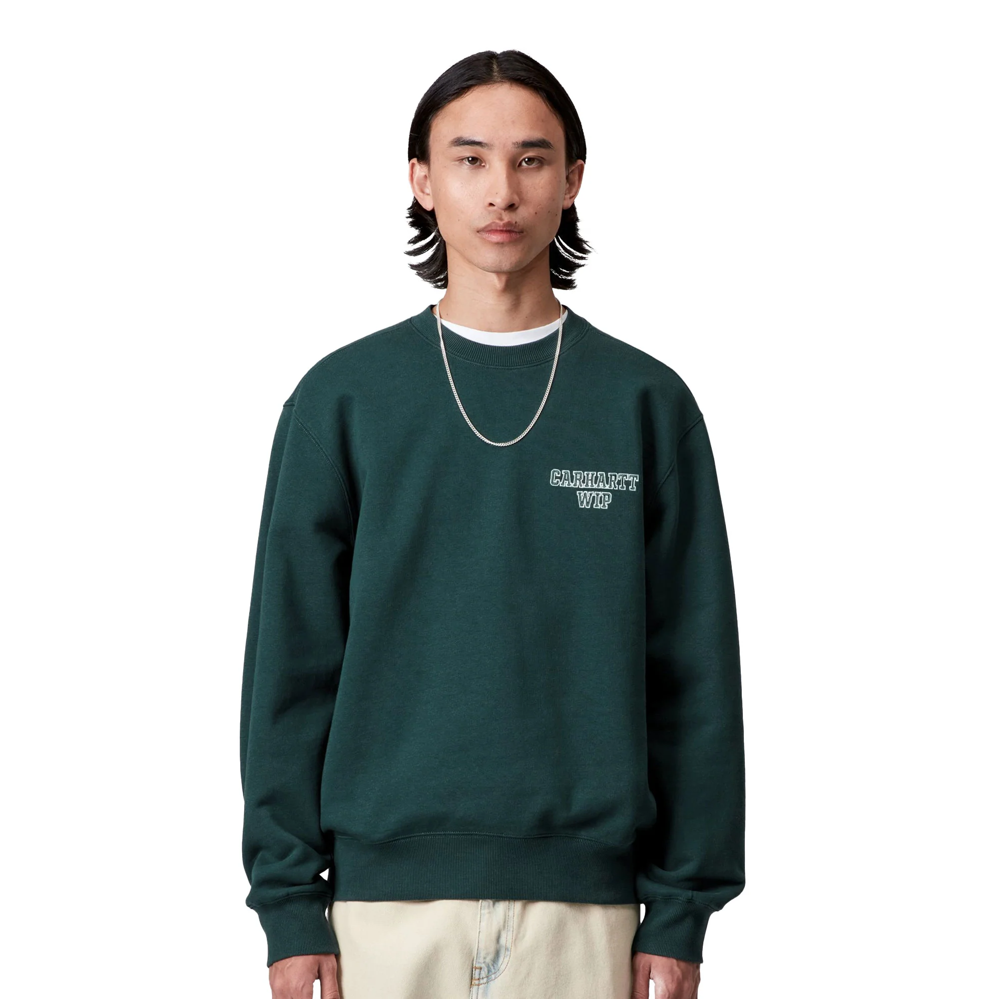 Carhartt WIP Alumni Sweat Dark Fir