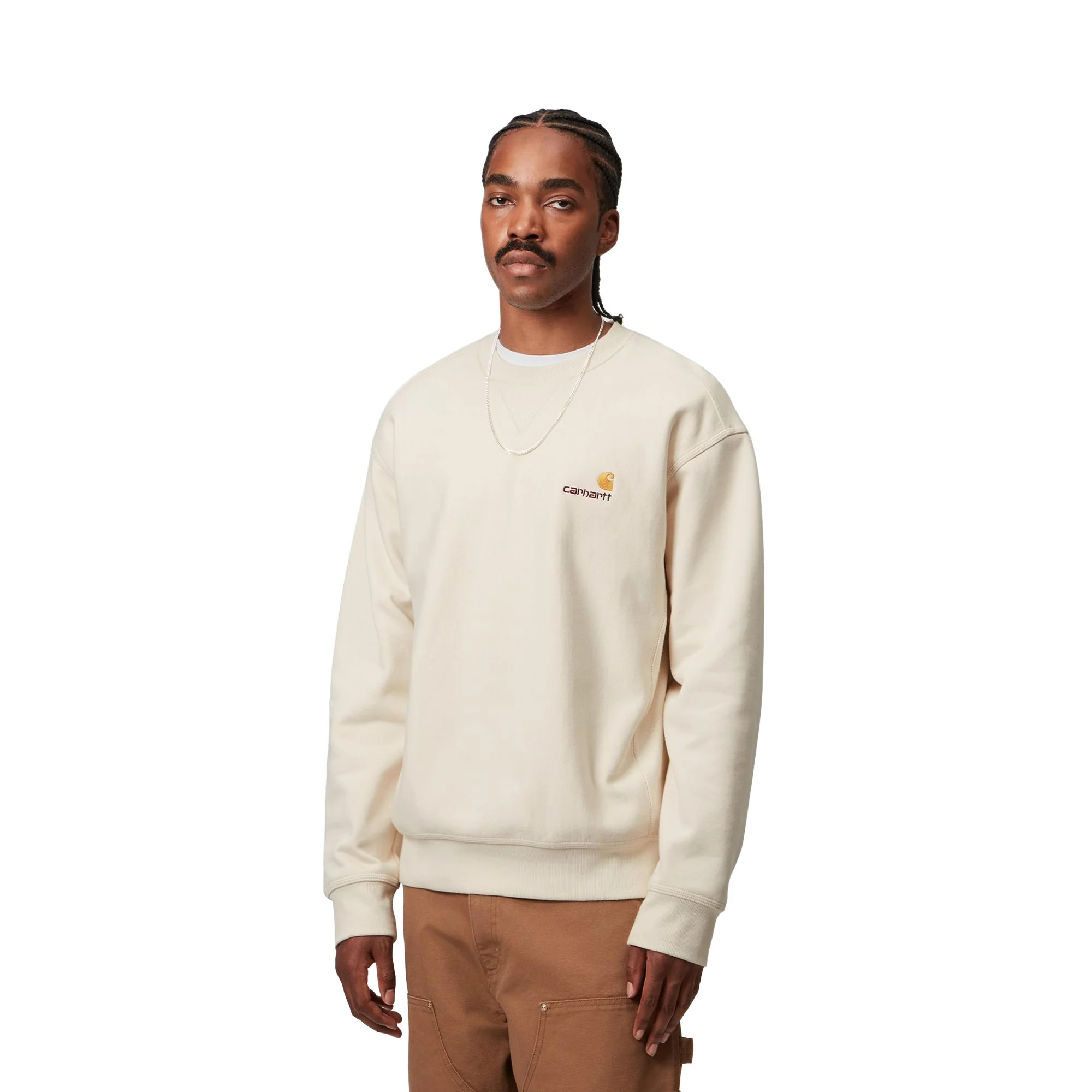 Carhartt WIP American Script Sweat Natural