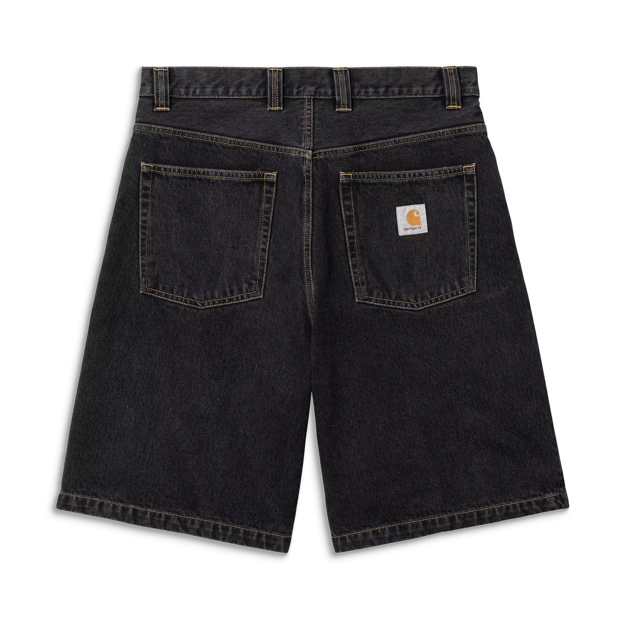 Carhartt WIP Brandon Short Black stone washed - Image 2