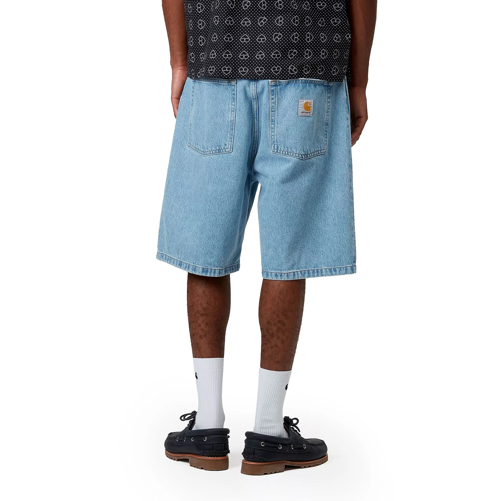 Carhartt WIP Brandon Short Blue stone bleached - Image 2