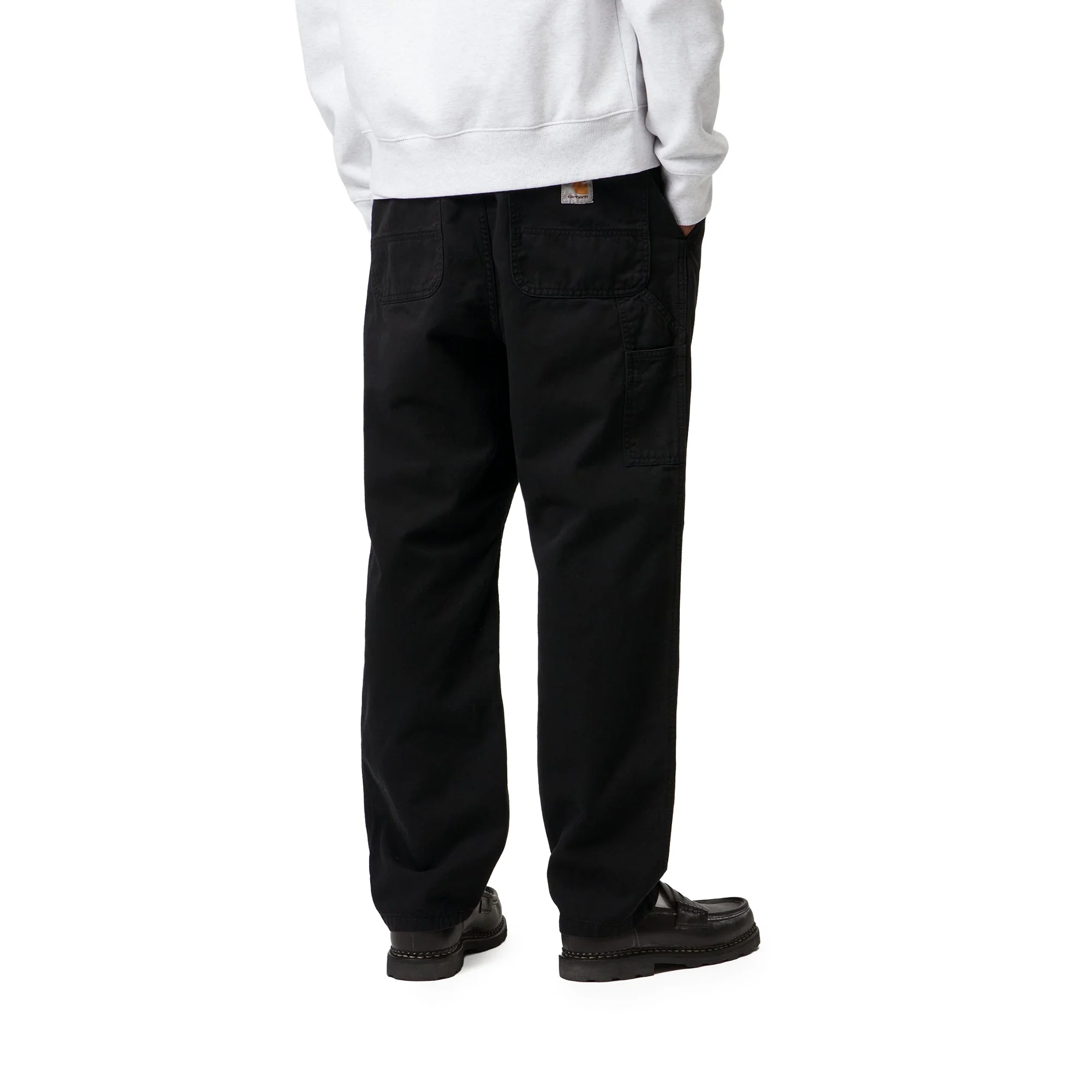 Carhartt WIP Flint Pant Black garment dyed - Image 2