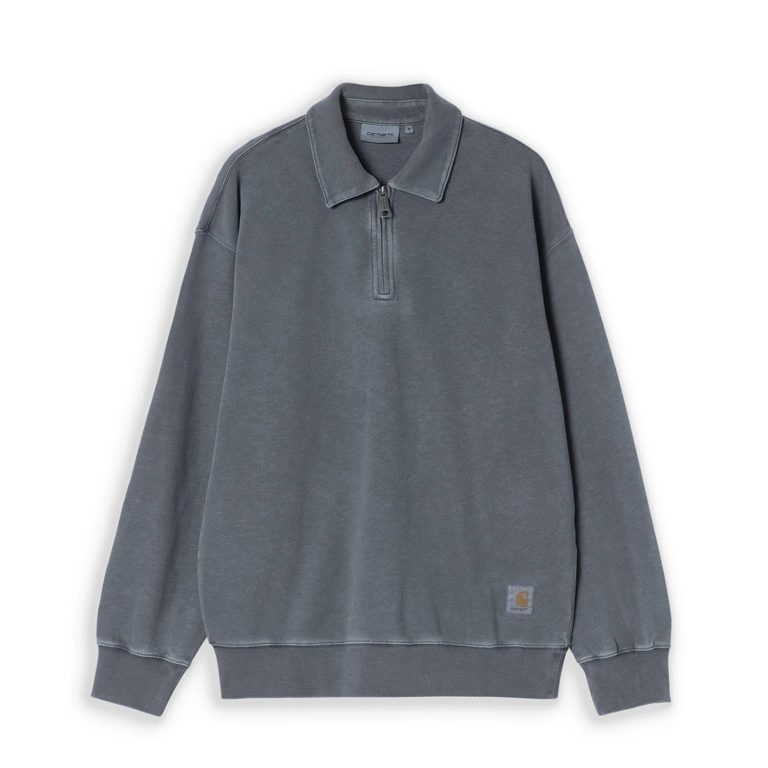 Carhartt WIP Harper Polo Carbon garment dyed