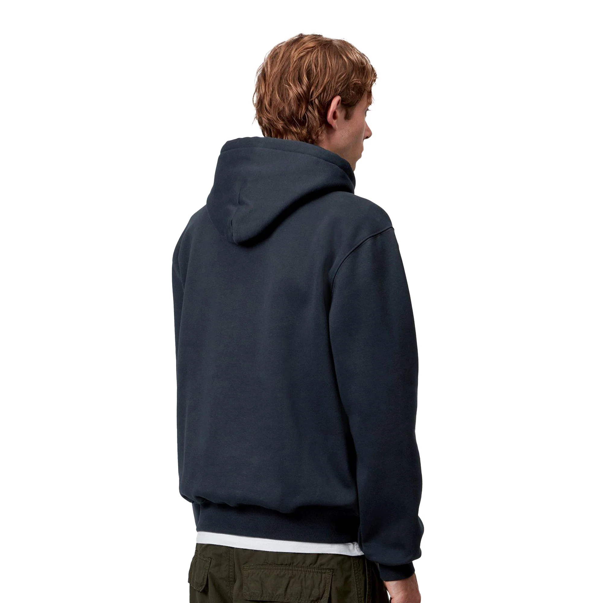 Carhartt WIP Hooded Carhartt Sweat Deep Night/Palisander - Image 2
