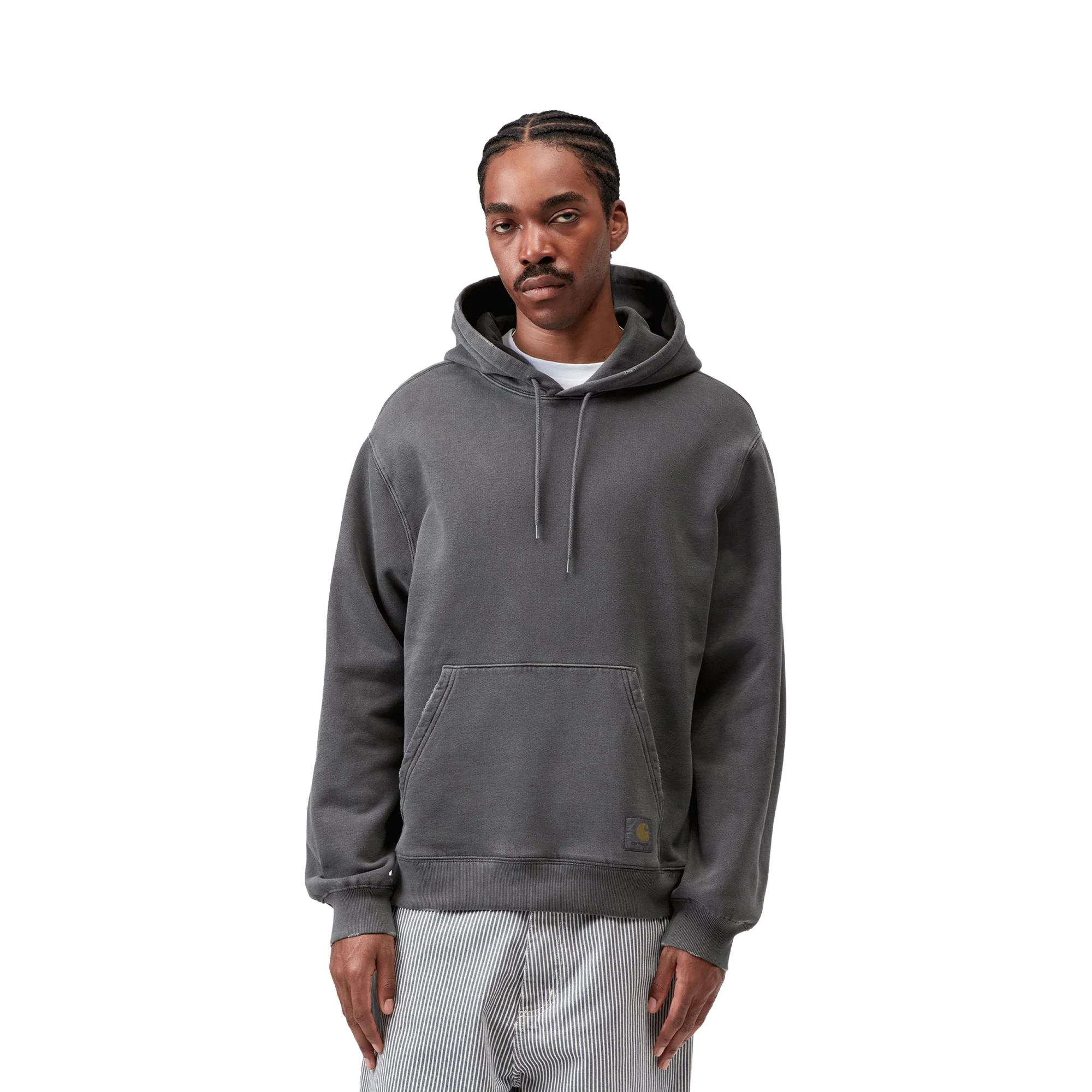 Carhartt WIP Hooded Torion Sweat Black grind wash