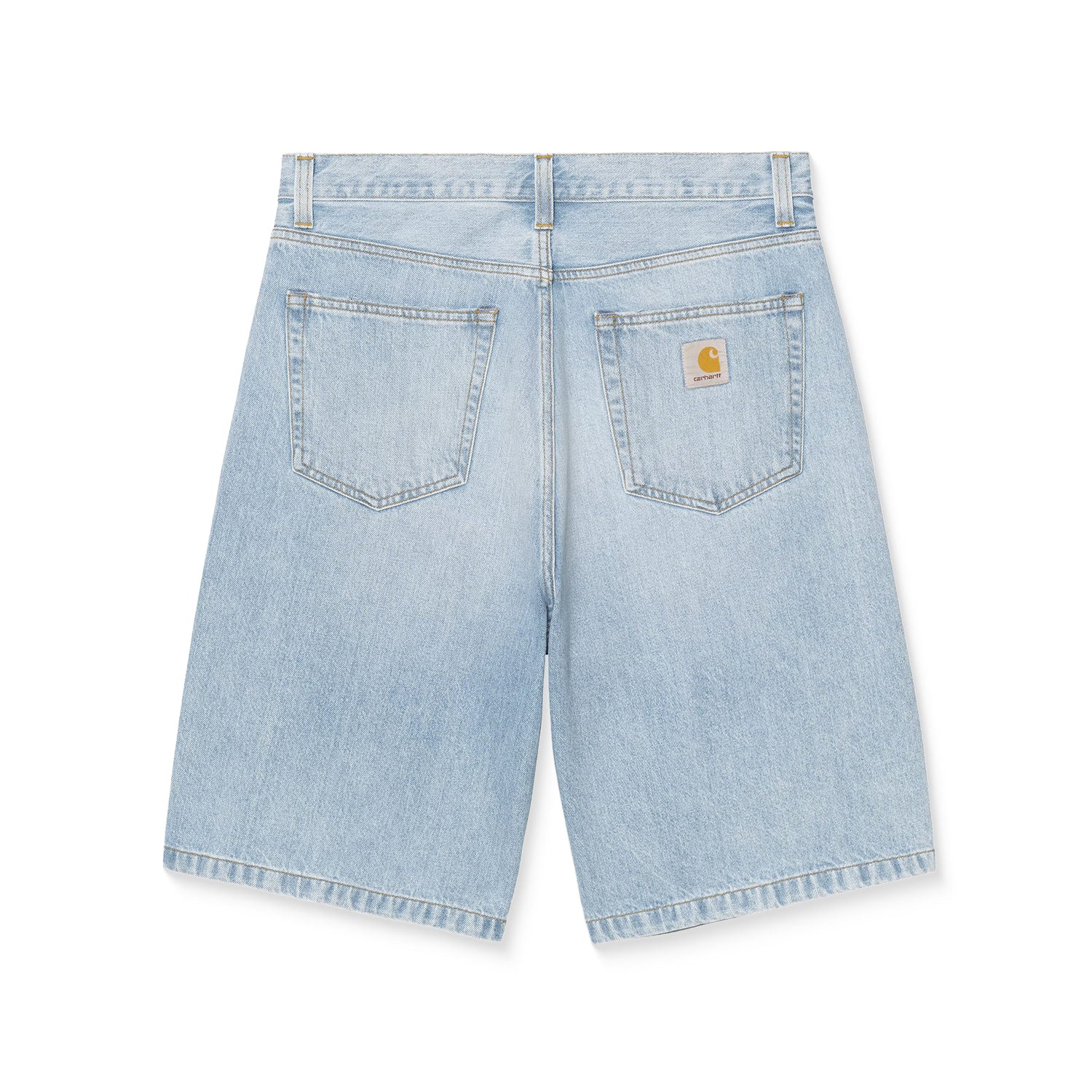 Carhartt WIP Landon Short Blue heavy worn bleached - Image 2