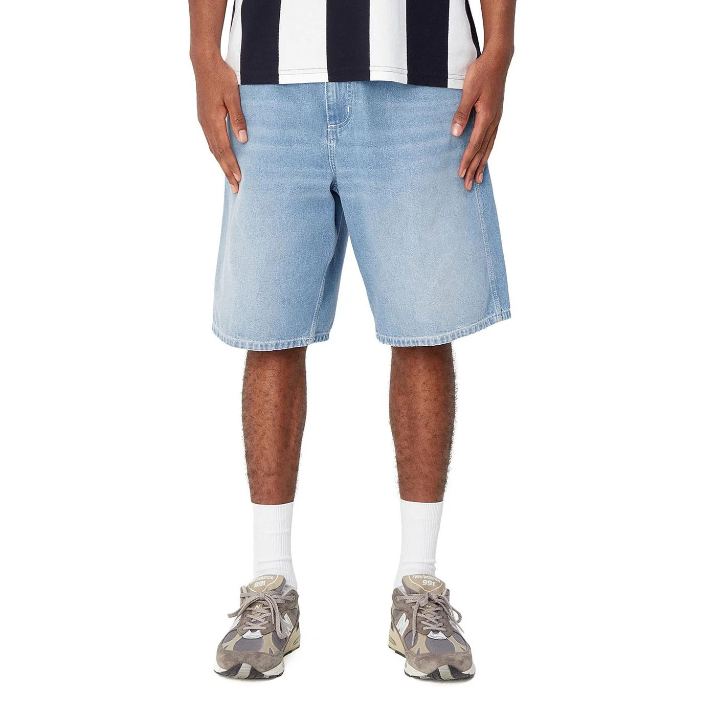 Carhartt WIP Simple Short Blue light true washed