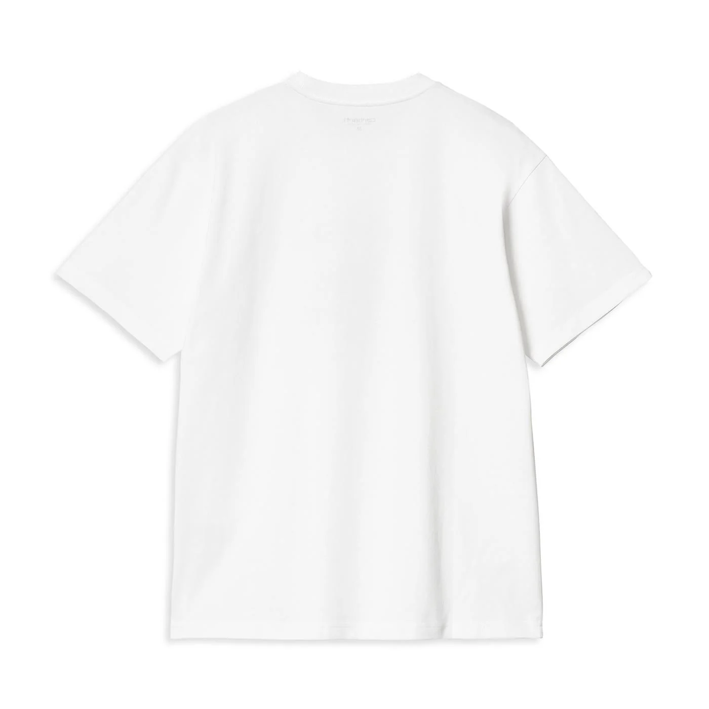 Carhartt WIP S/S Basics T-Shirt White/Black - Image 2