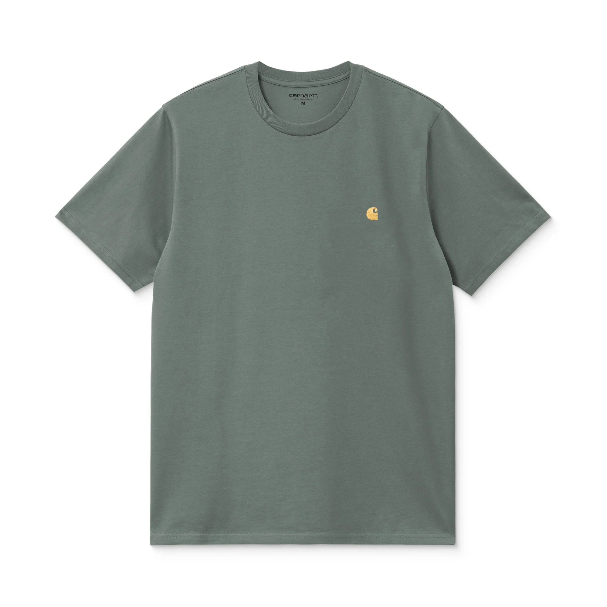 Carhartt WIP S/S Chase T-Shirt Velvet Green/Gold - Image 3