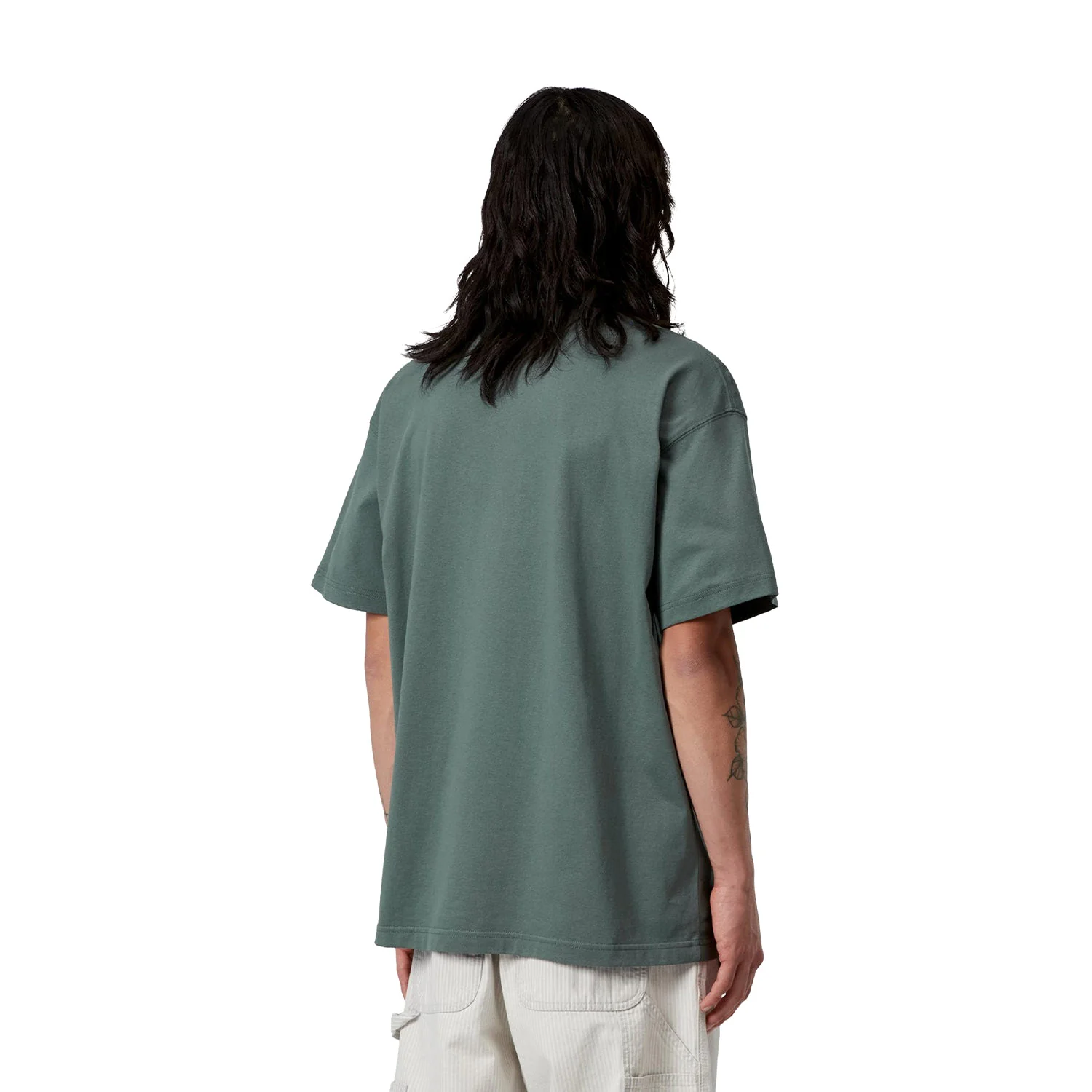 Carhartt WIP S/S Monogram T-Shirt Velvet Green - Image 2