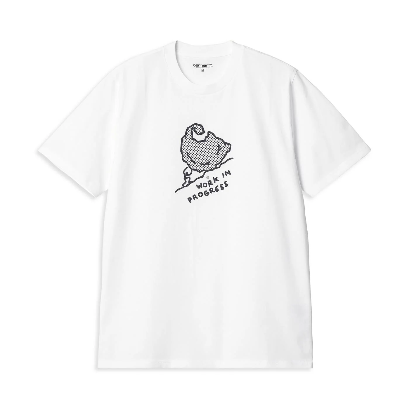 Carhartt WIP S/S Move On Up T-Shirt White/Black