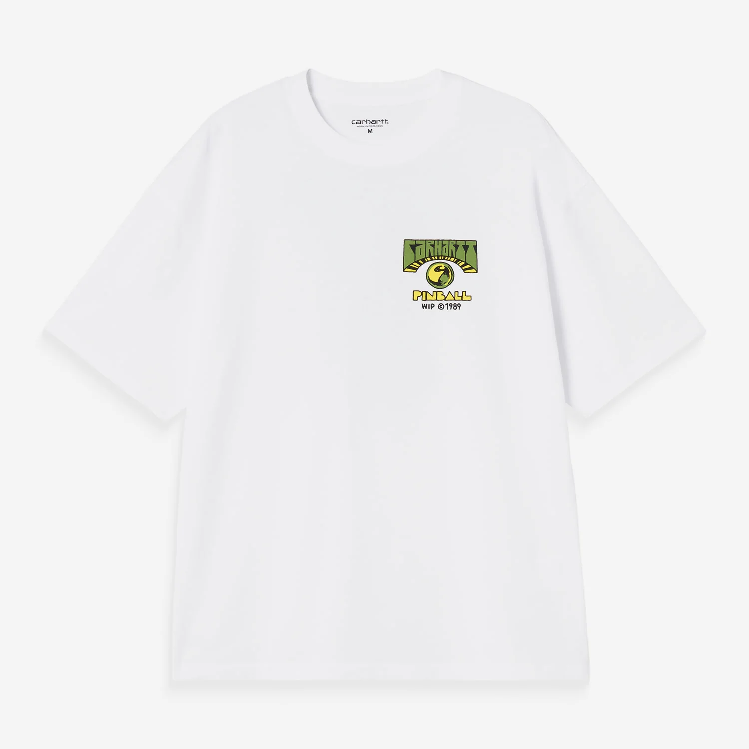 Carhartt WIP S/S Pinball T-Shirt White - Image 2