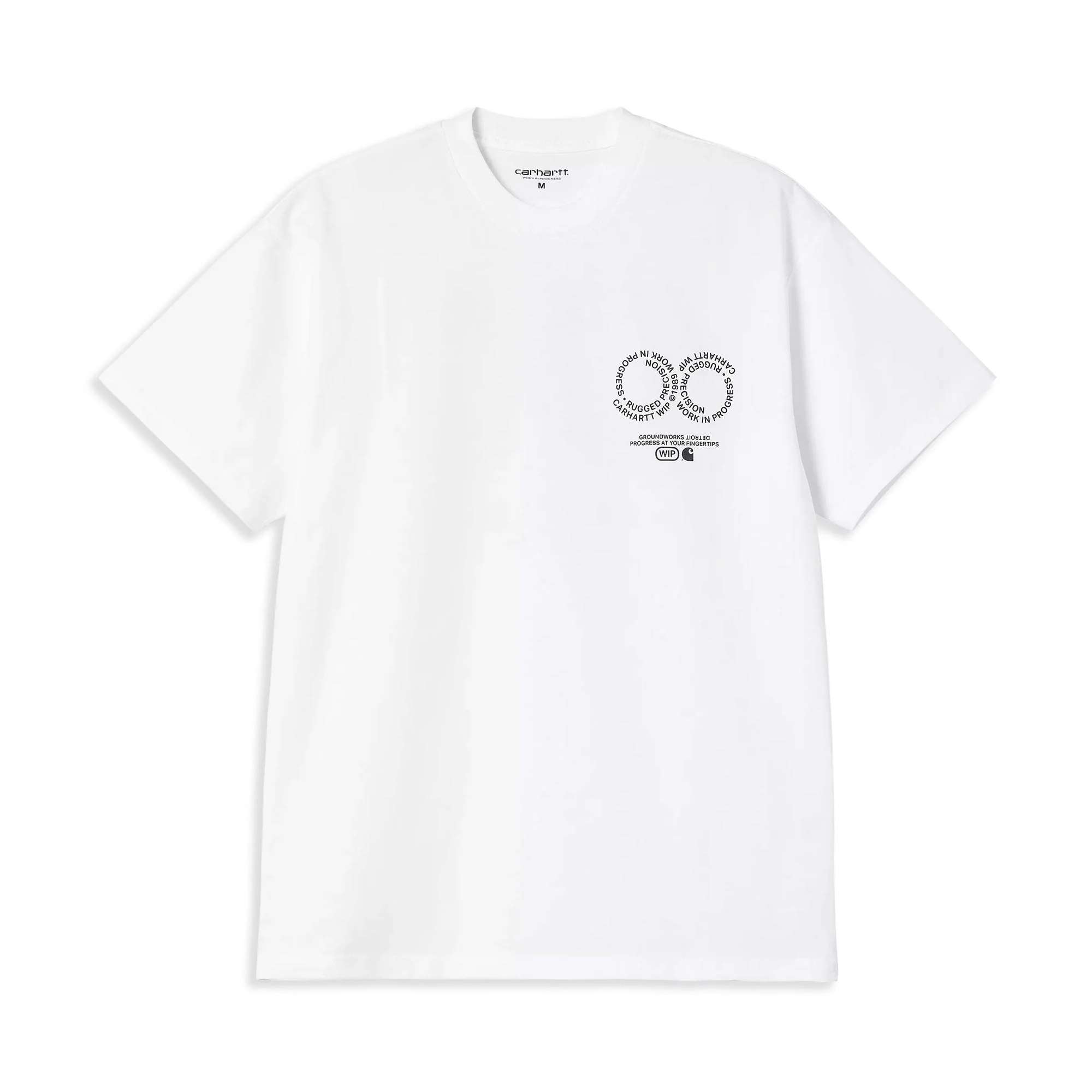 Carhartt WIP S/S Rotation T-Shirt White/Black - Image 2