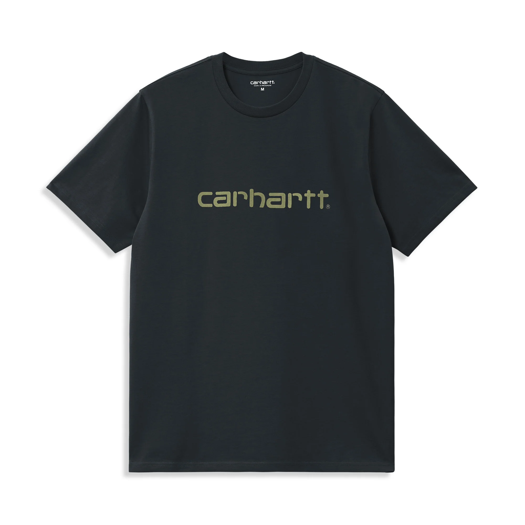 Carhartt WIP S/S Script T-Shirt Deep Night/Gentle Green